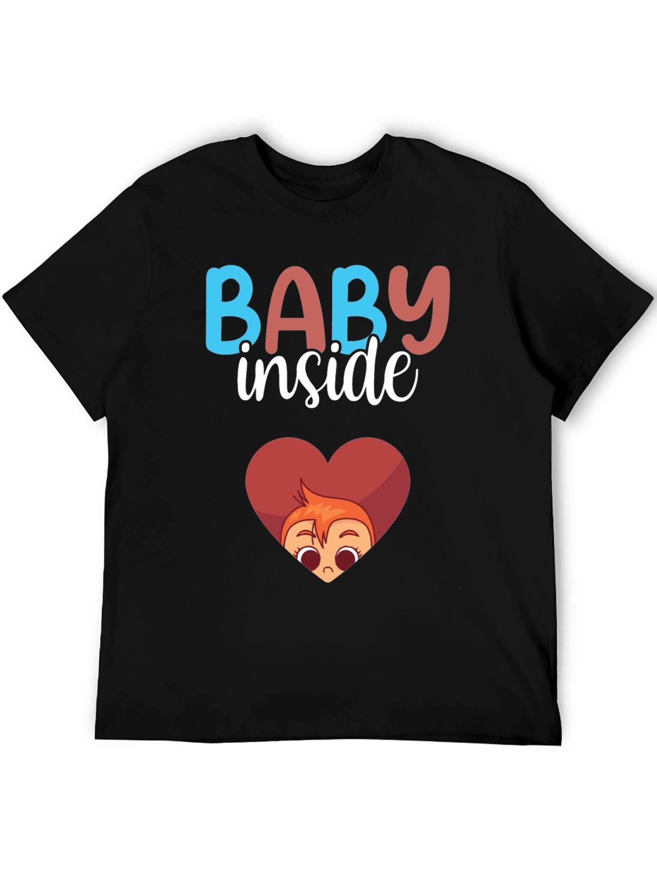 Baby Inside Cute Cartoon T-Shirt