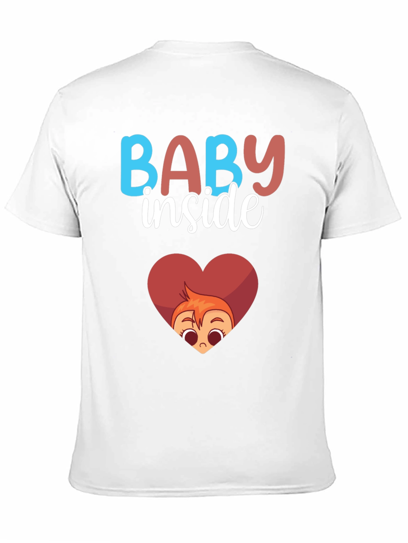 Baby Inside Cute Cartoon T-Shirt
