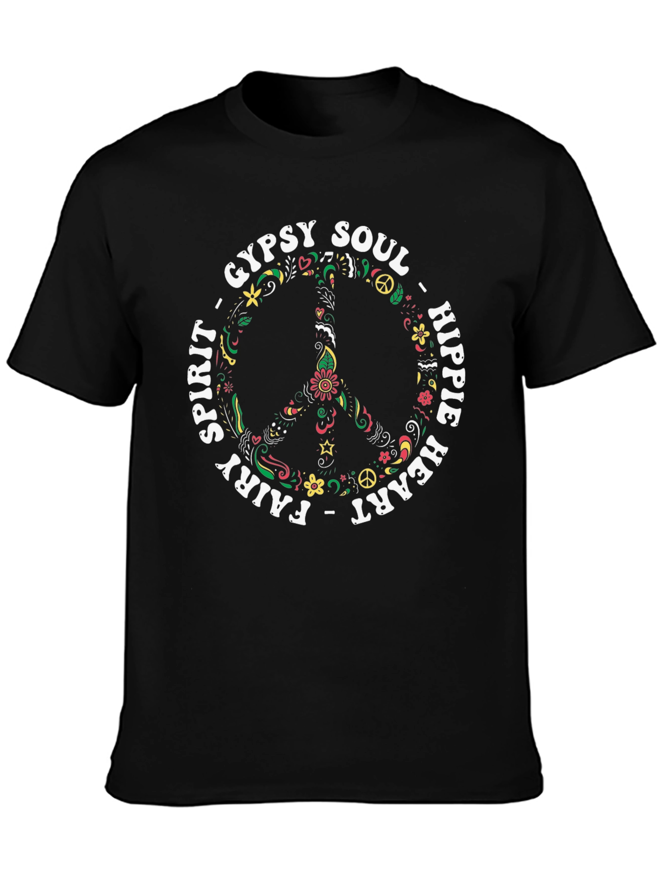 Gypsy Soul Hippie Heart Graphic Tee