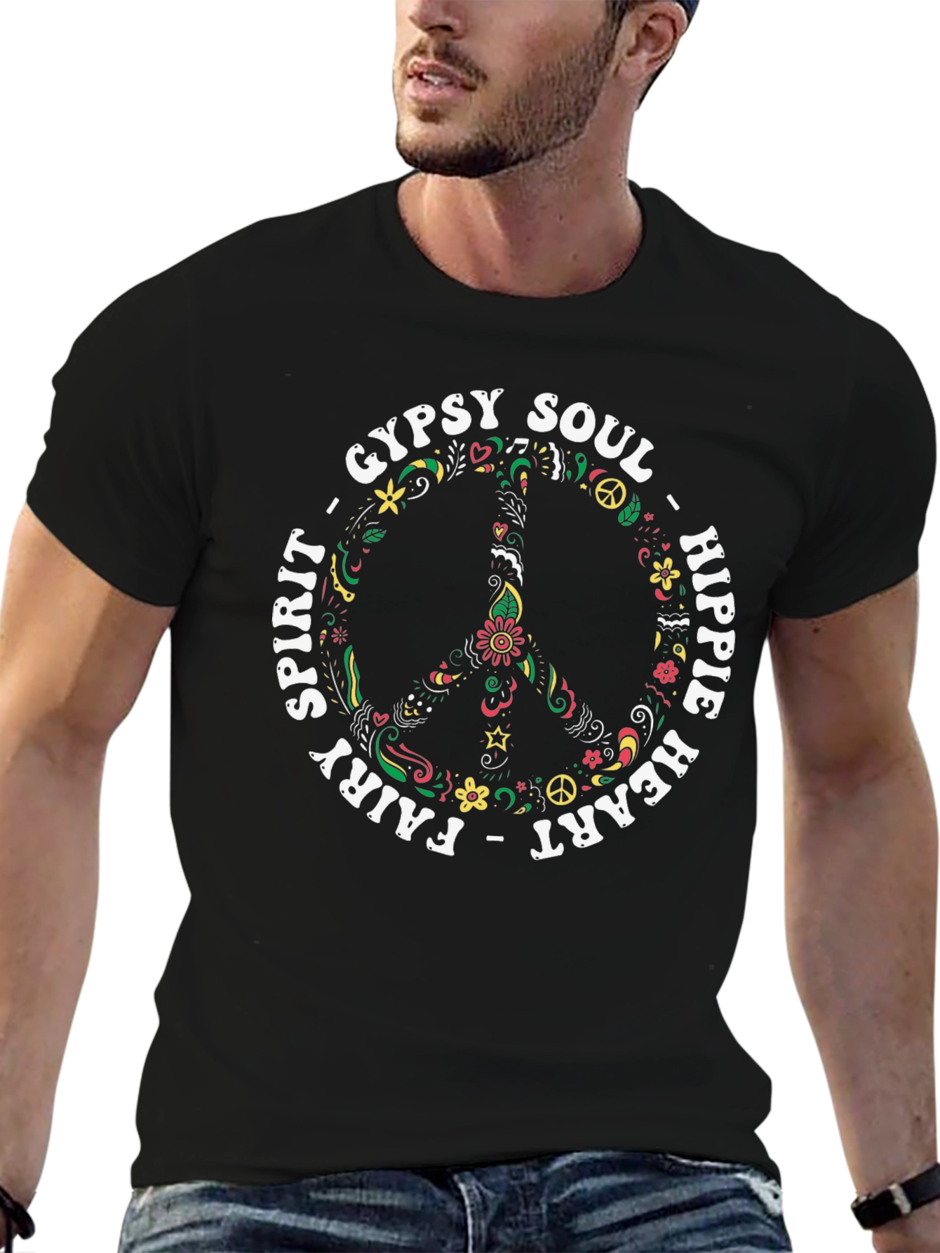 Gypsy Soul Hippie Heart Graphic Tee