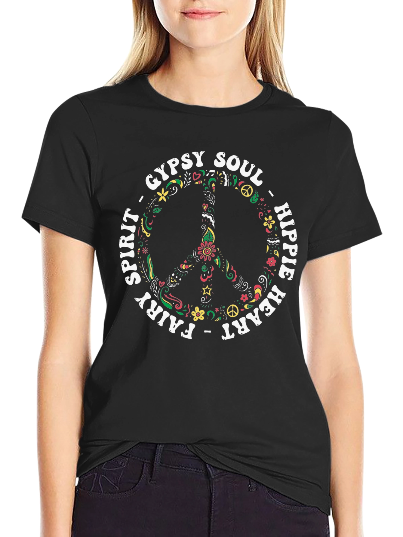 Gypsy Soul Hippie Heart Graphic Tee