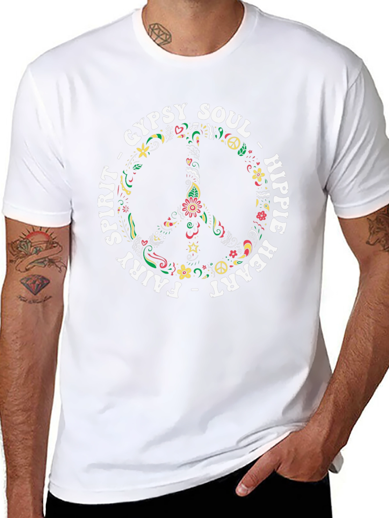 Gypsy Soul Hippie Heart Graphic Tee