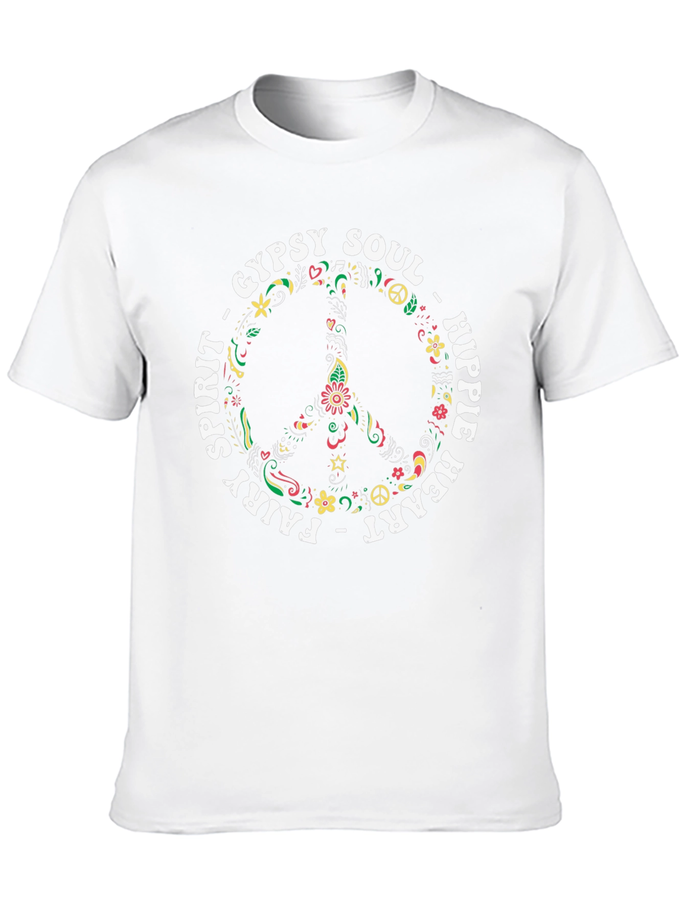 Gypsy Soul Hippie Heart Graphic Tee