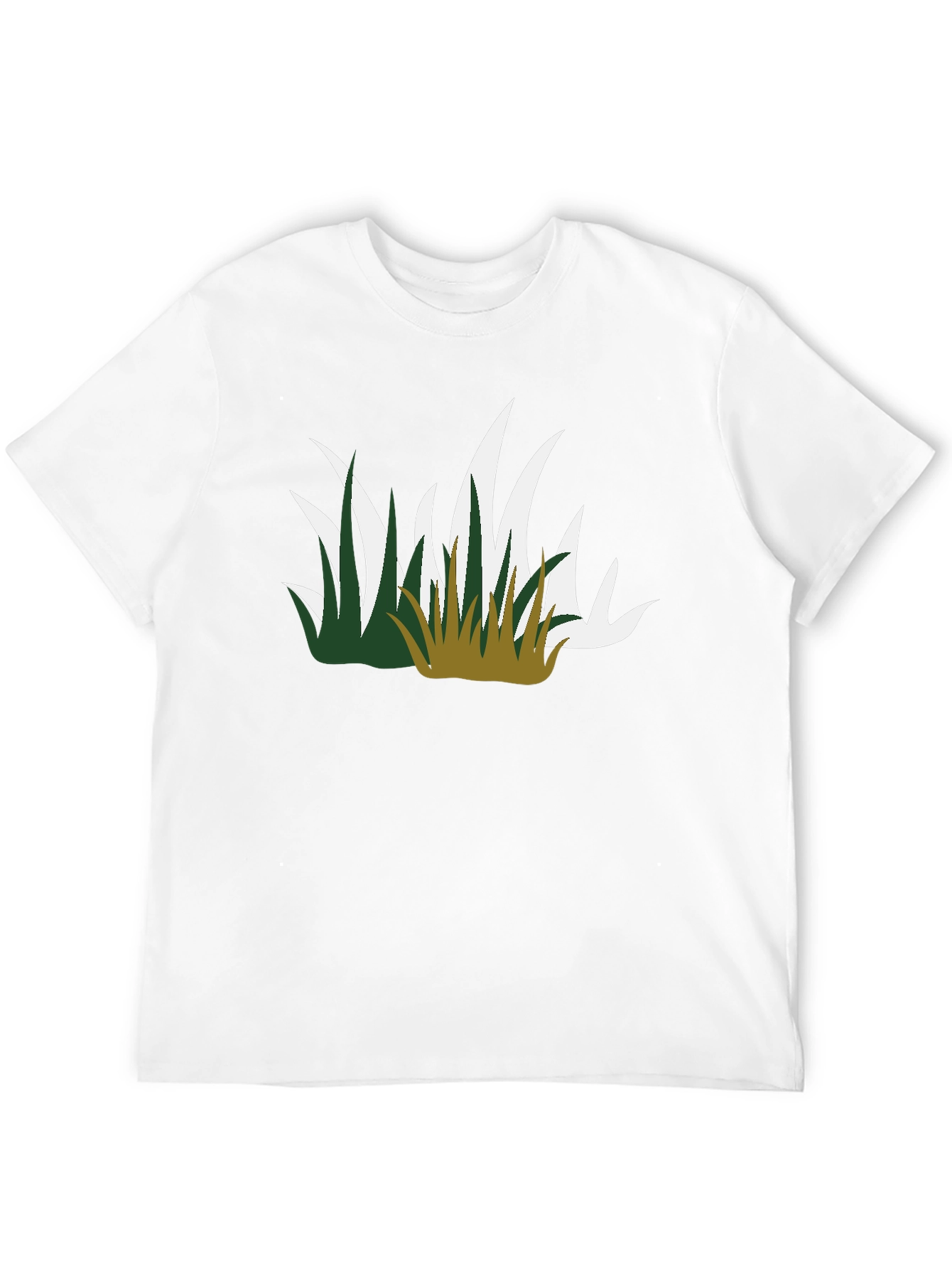 Grass Graphic Black Tee