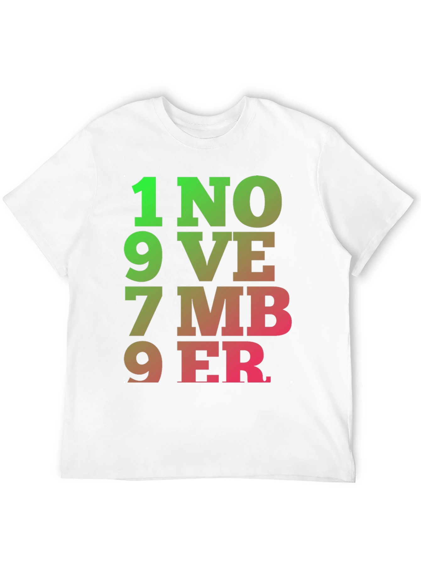 1 November 1979 T-Shirt Birthday Gift