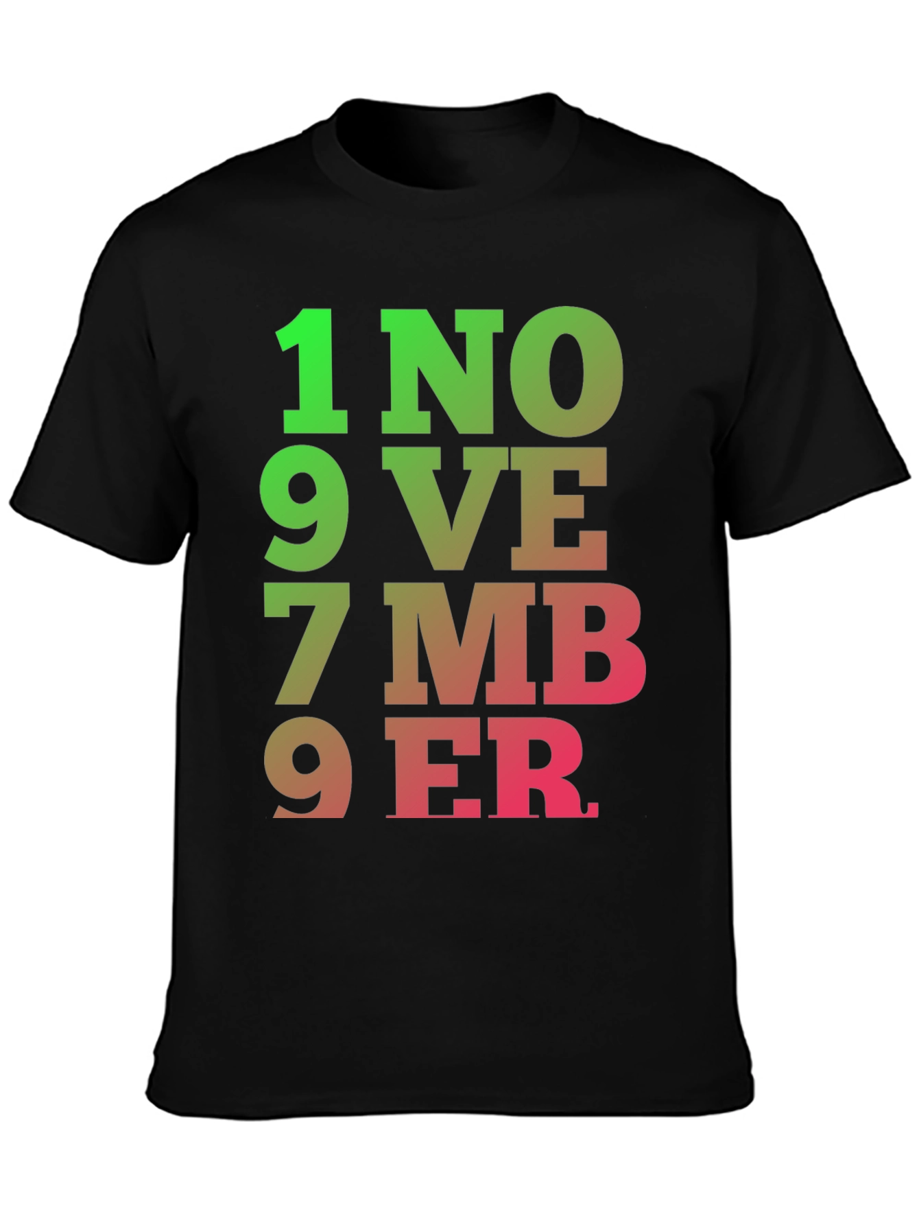 1 November 1979 T-Shirt Birthday Gift