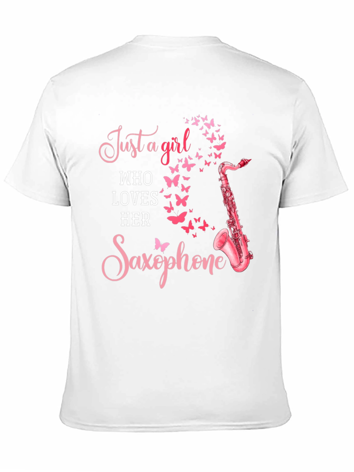 Girl Loves Saxophone T-Shirt