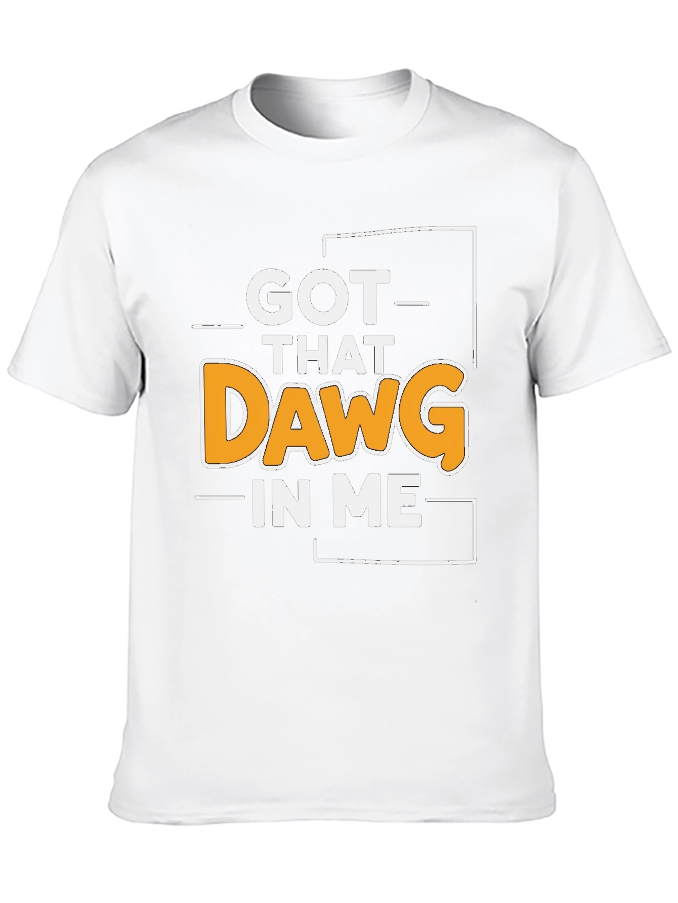 Got That Dawg In Me Black Graphic Tee