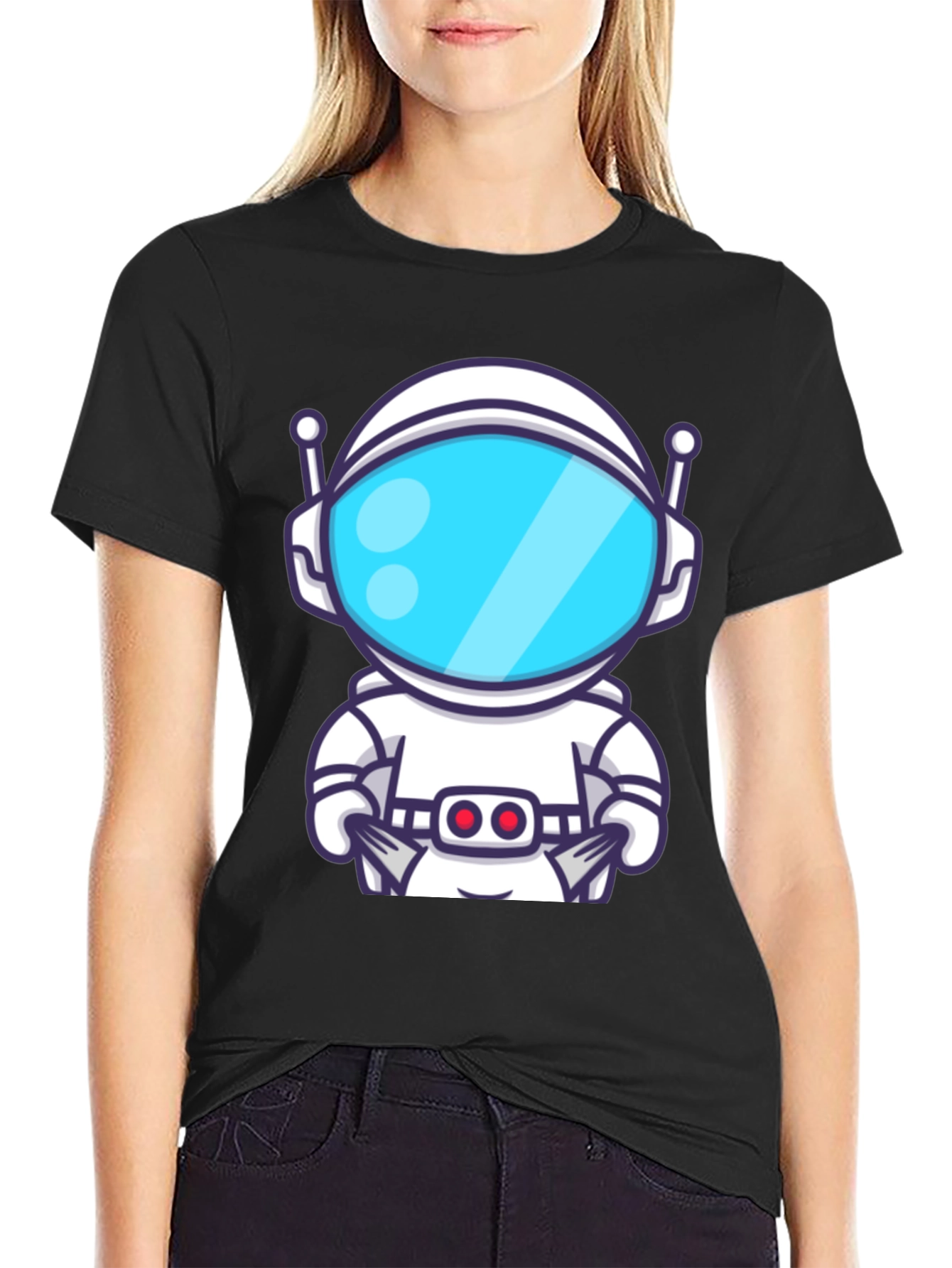 Astronaut Graphic Tee - Cool Space Explorer Design