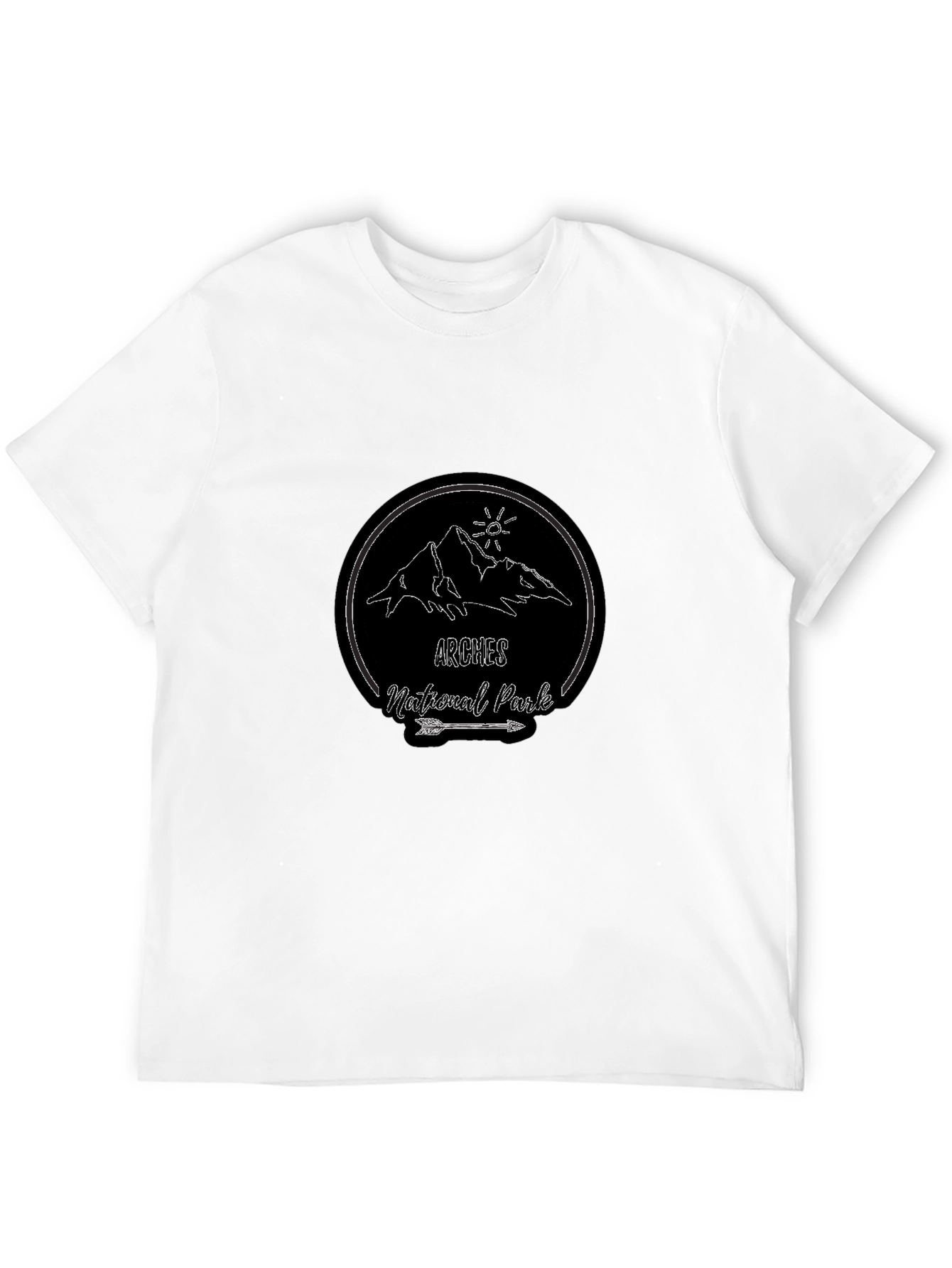 Arches National Park T-Shirt - Black Graphic Tee