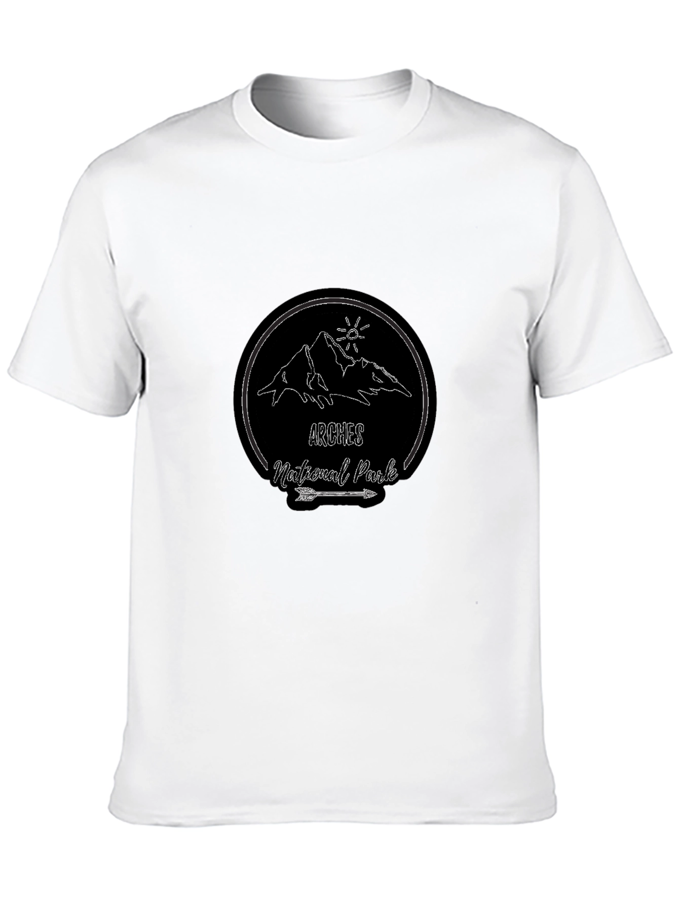 Arches National Park T-Shirt - Black Graphic Tee