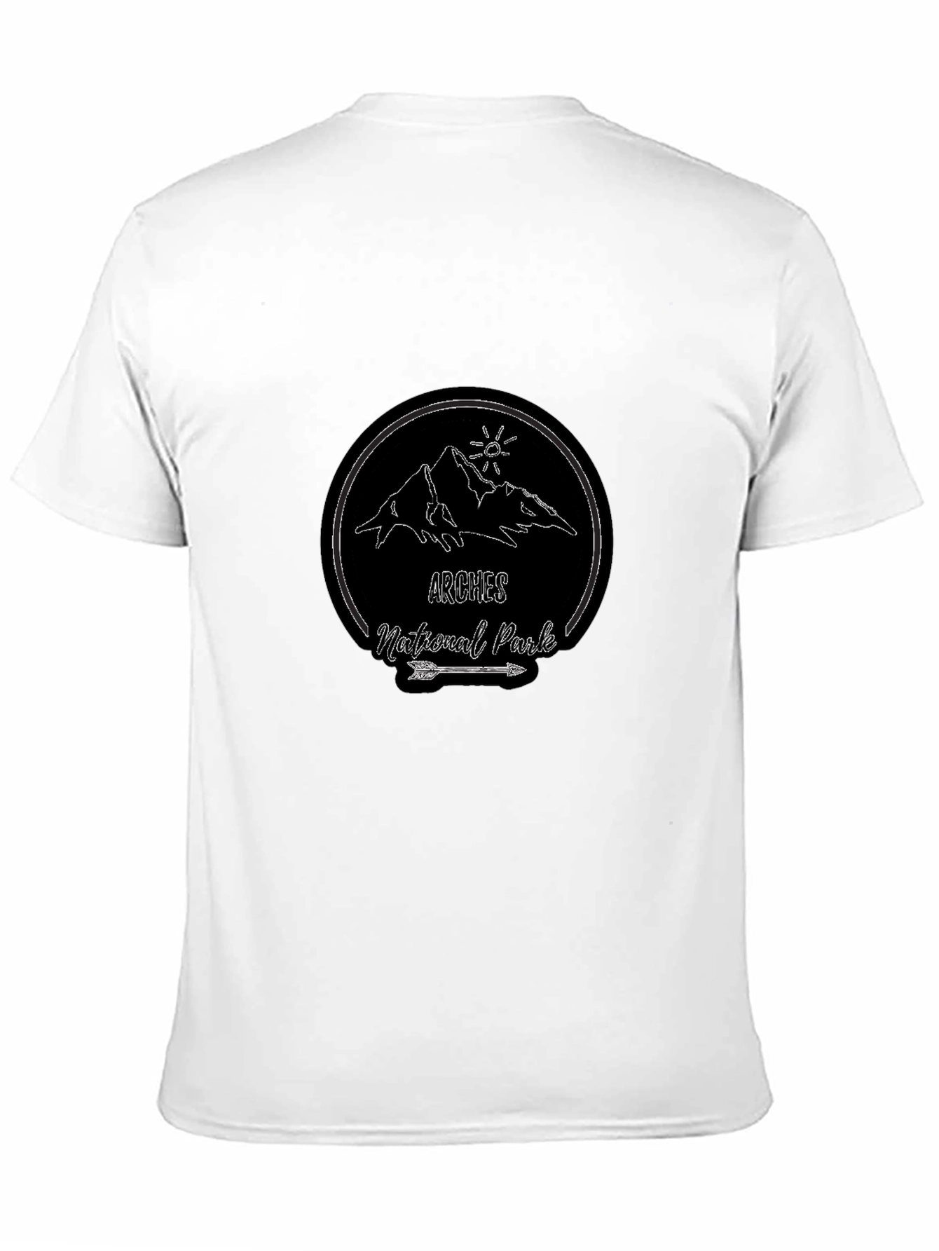 Arches National Park T-Shirt - Black Graphic Tee