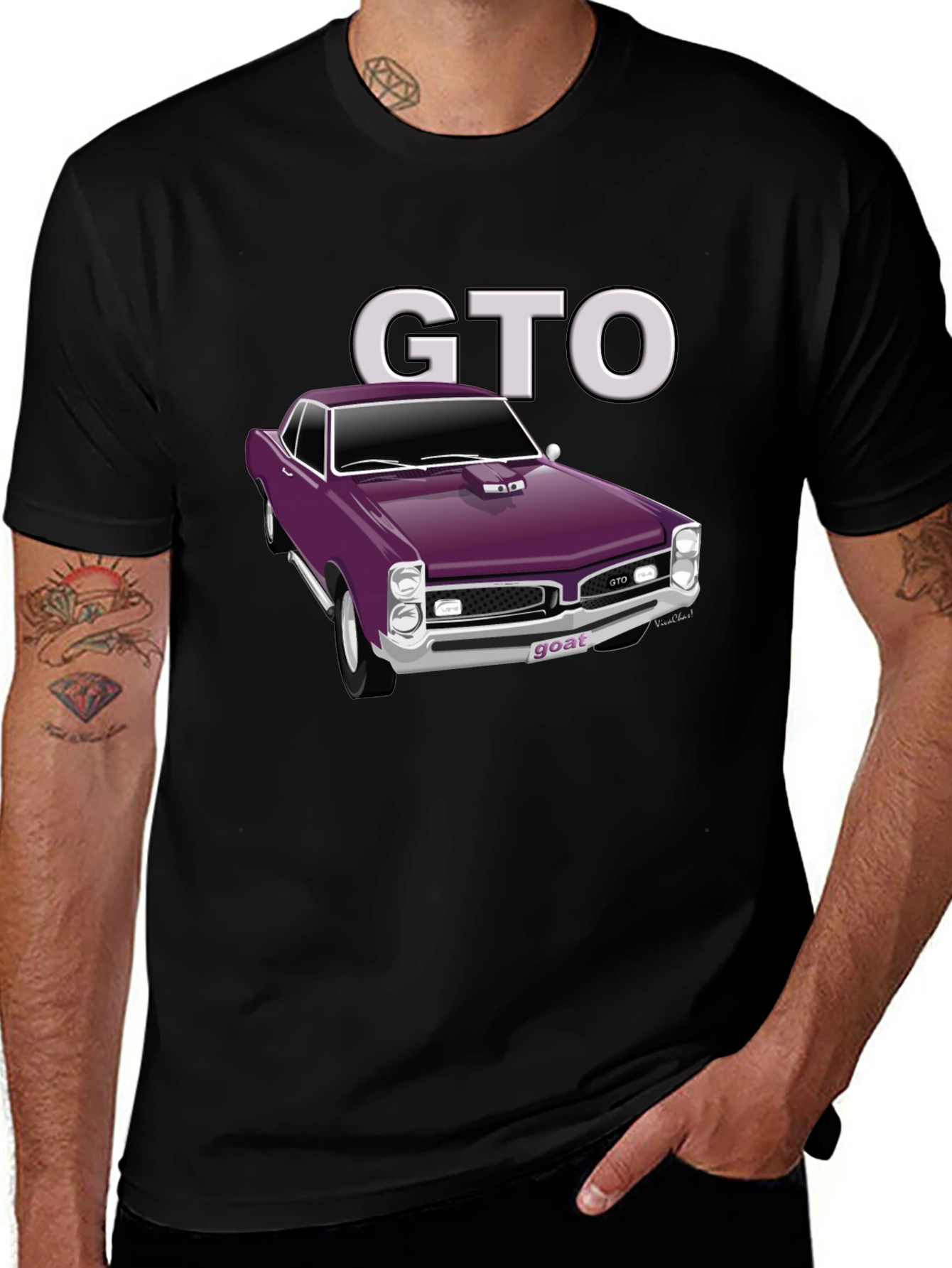 GTO Car Graphic Tee - Classic Ride