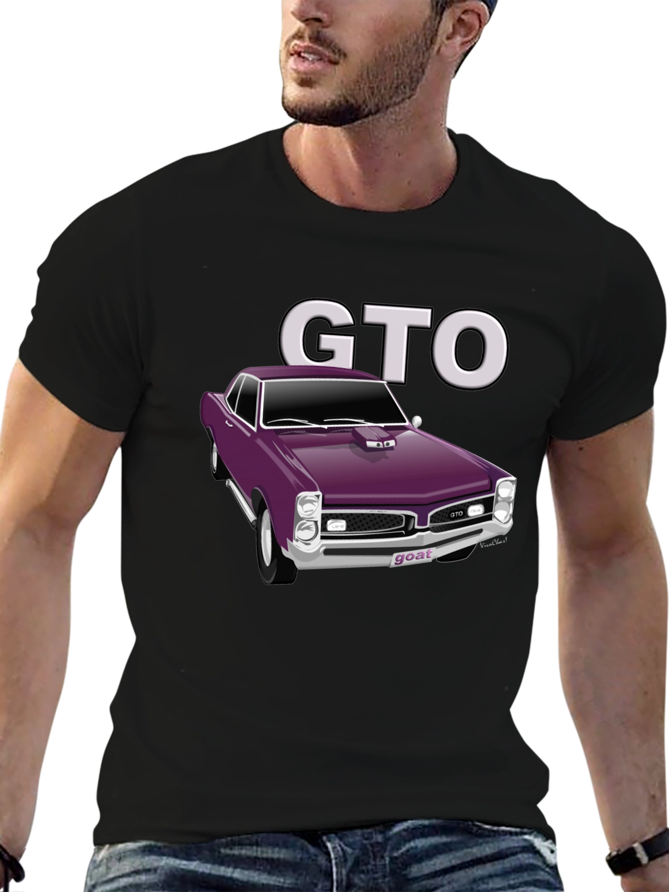 GTO Car Graphic Tee - Classic Ride
