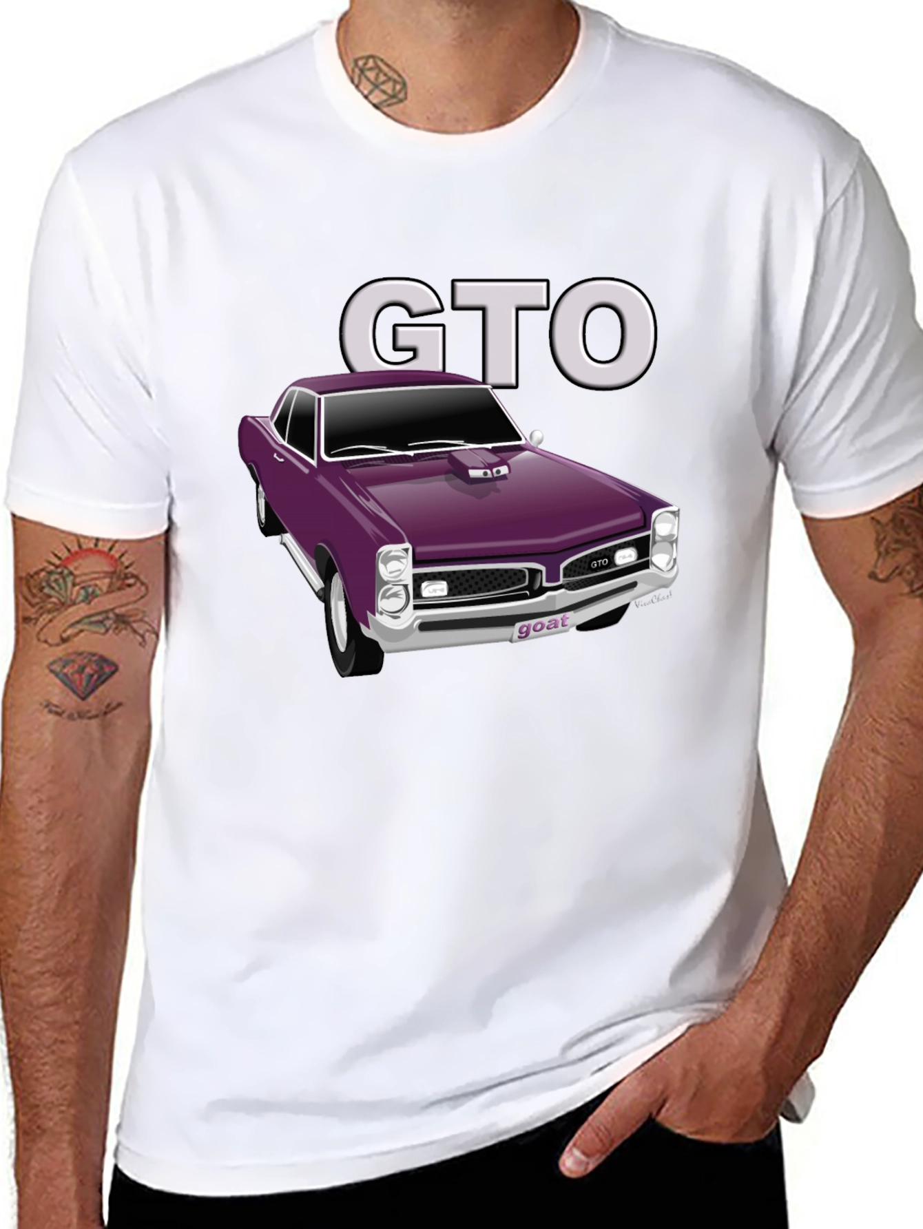 GTO Car Graphic Tee - Classic Ride