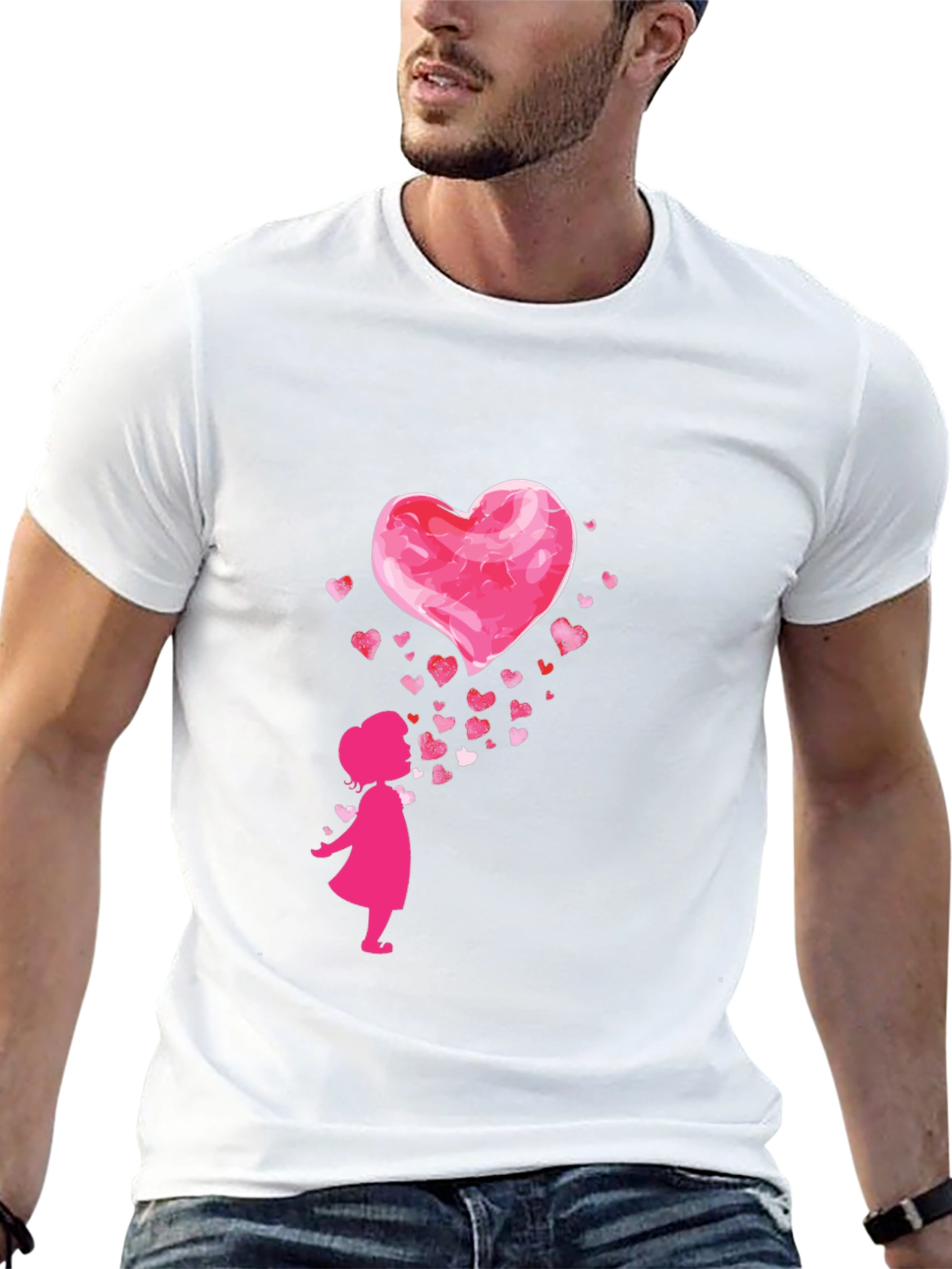 Heart Girl Graphic Tee