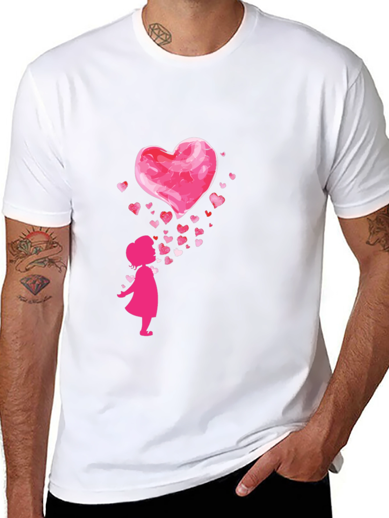 Heart Girl Graphic Tee