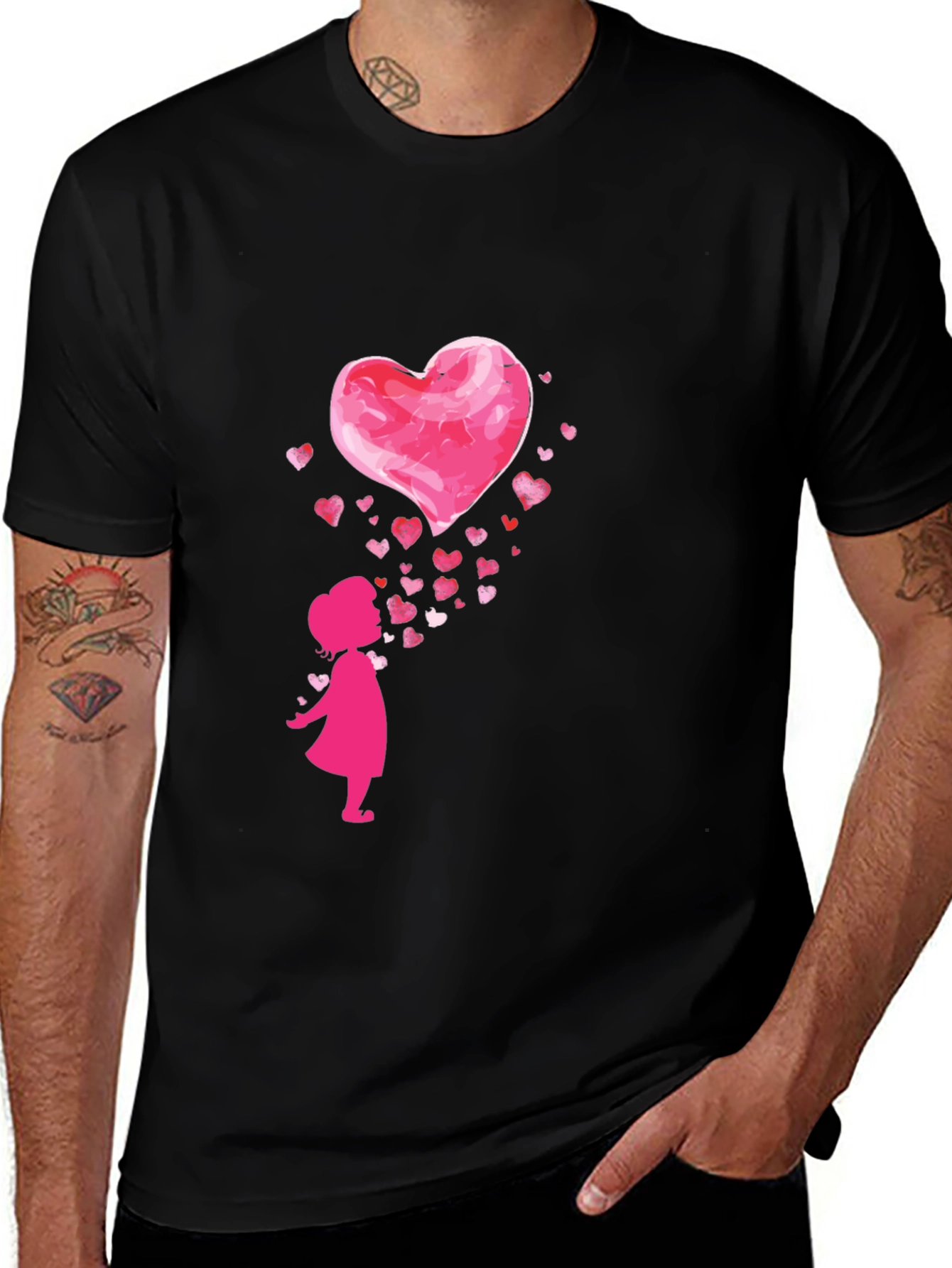 Heart Girl Graphic Tee