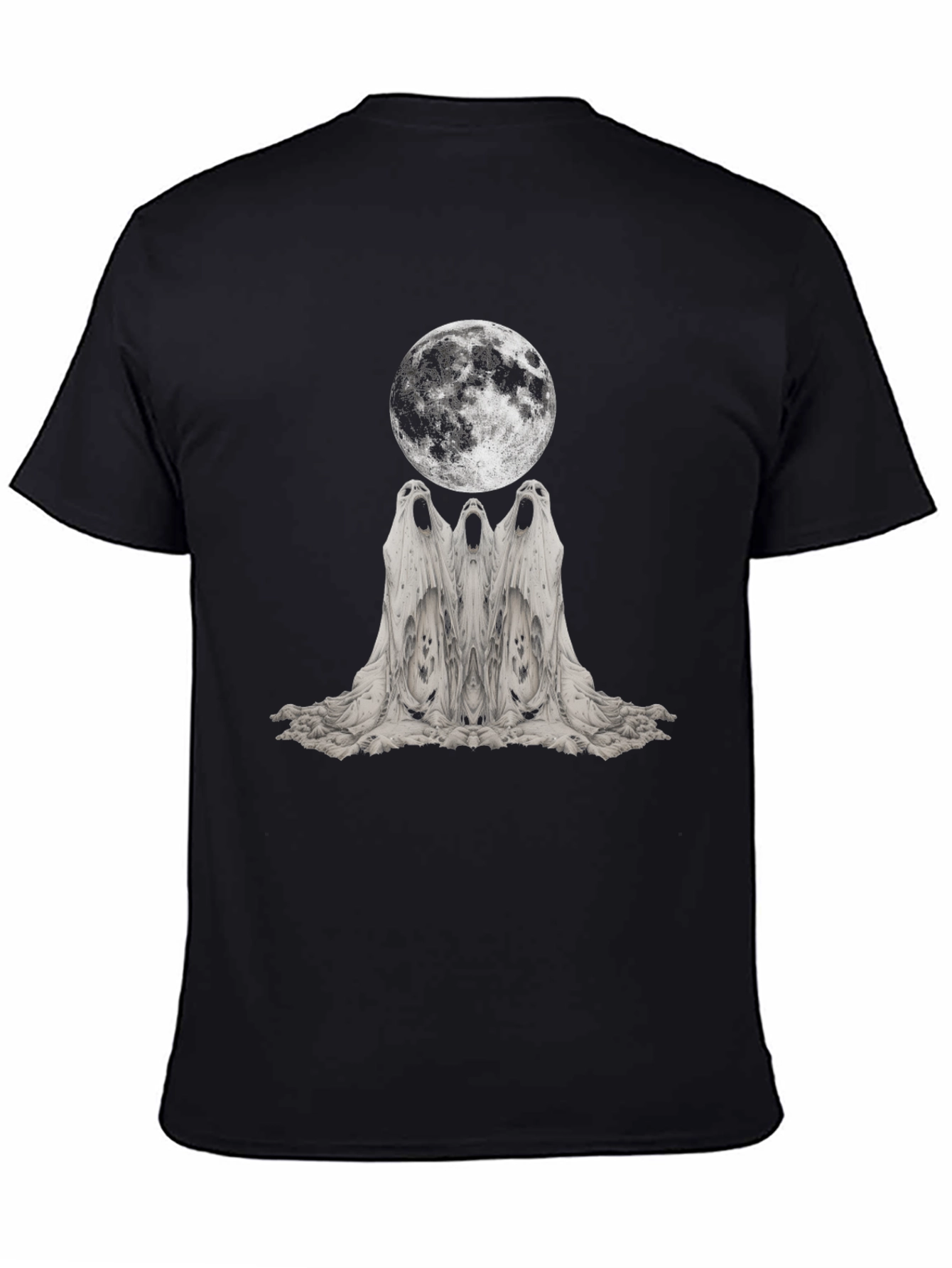 Ghost Moon Graphic T-Shirt