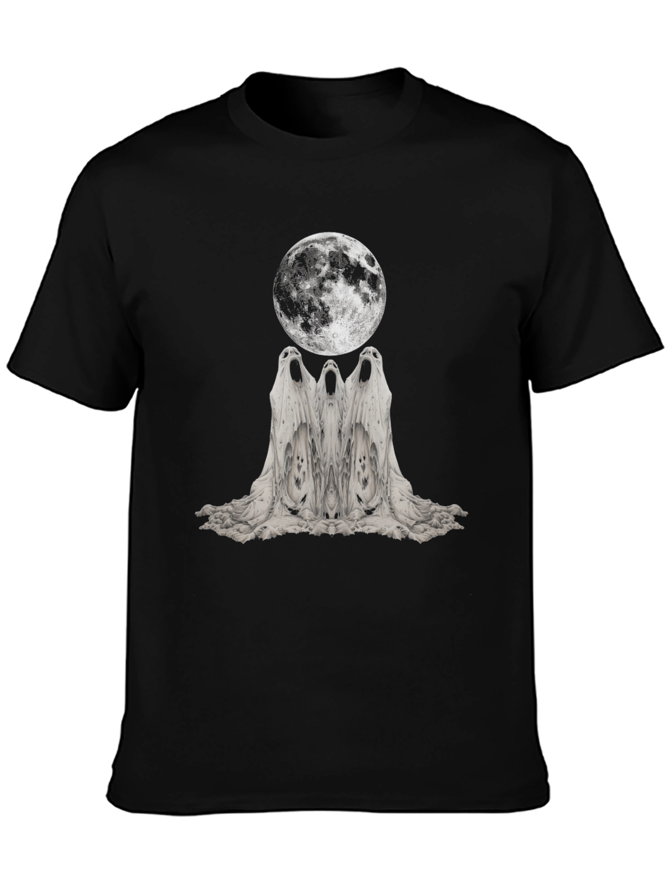 Ghost Moon Graphic T-Shirt
