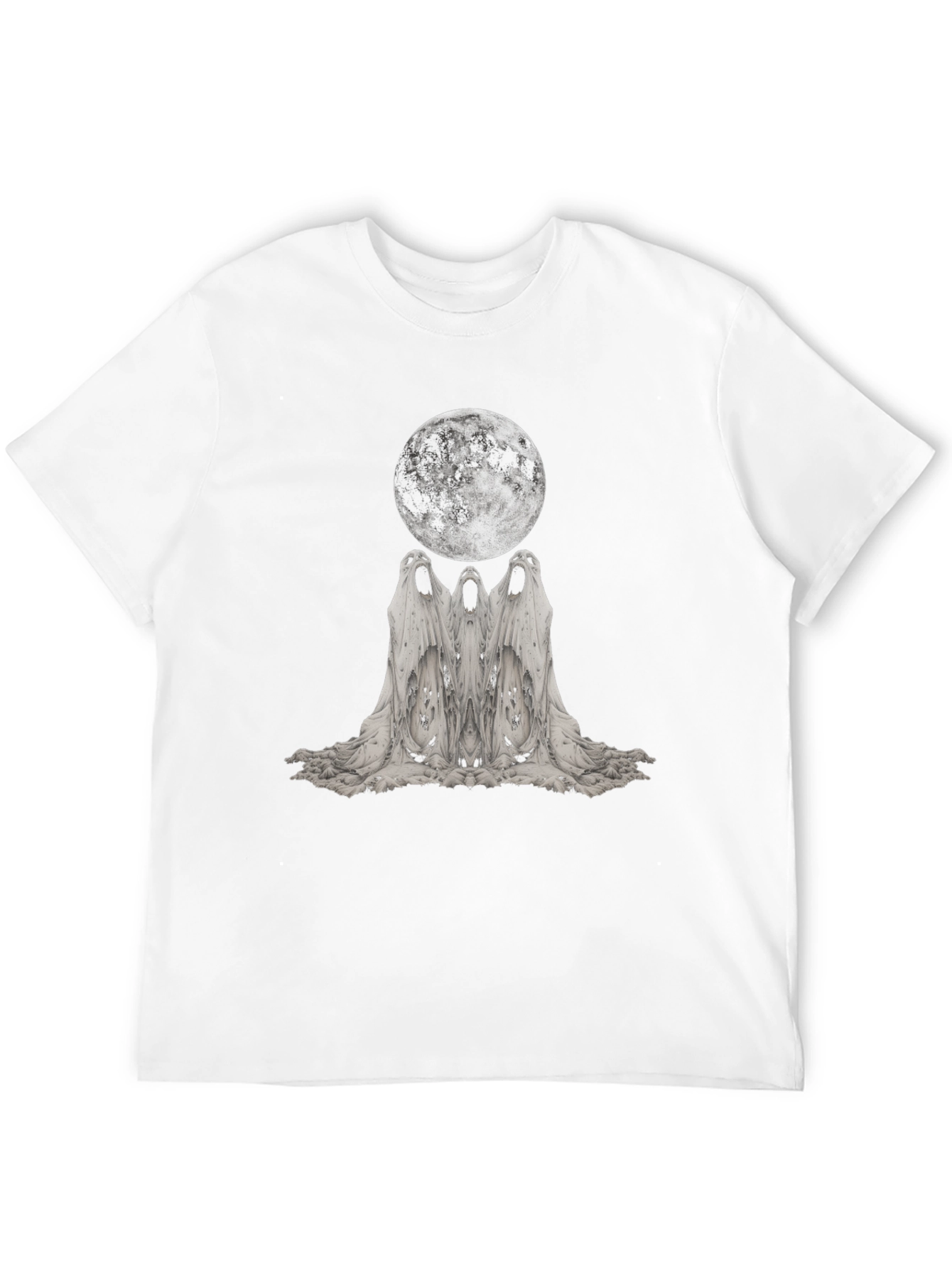Ghost Moon Graphic T-Shirt