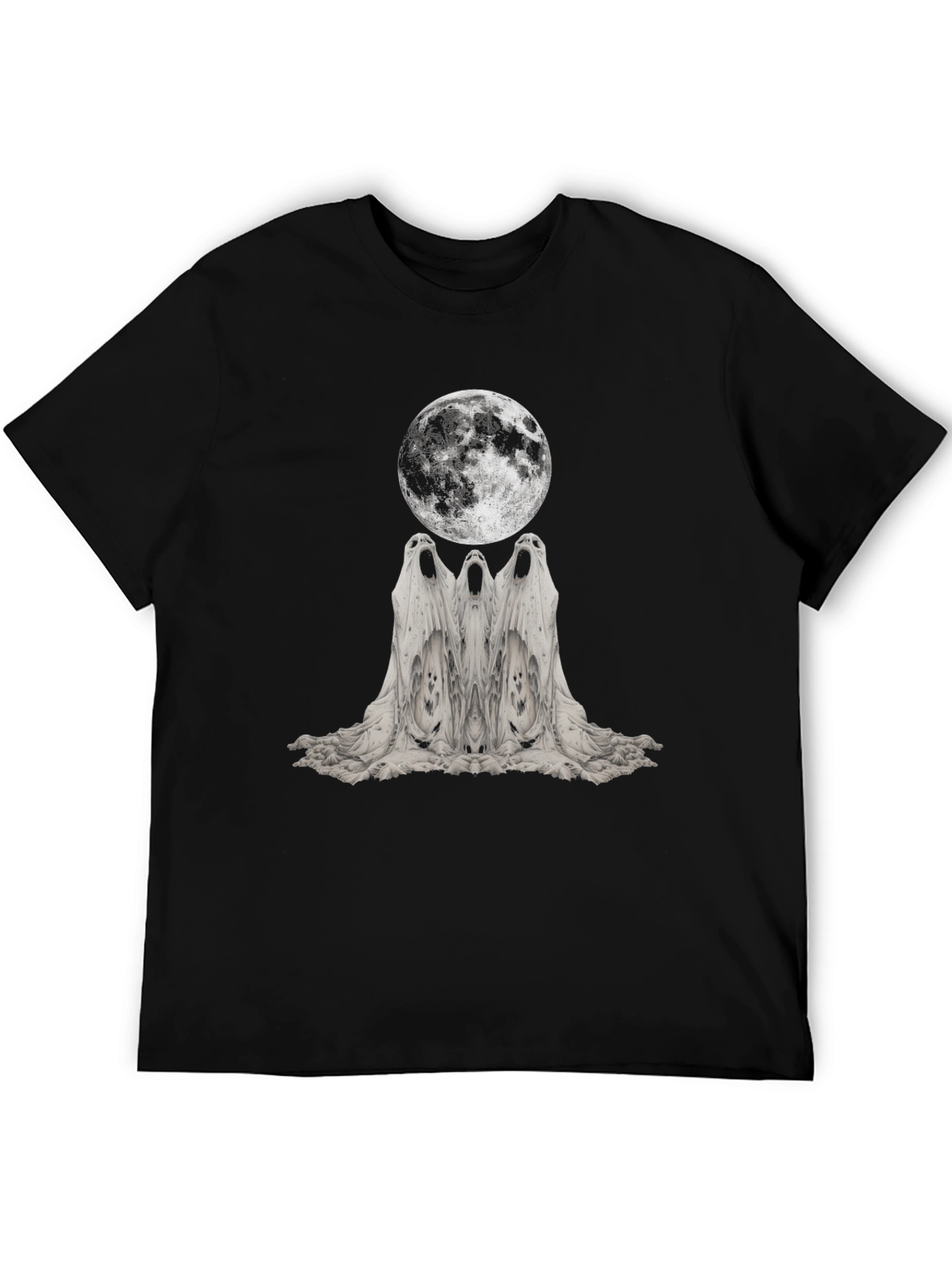 Ghost Moon Graphic T-Shirt