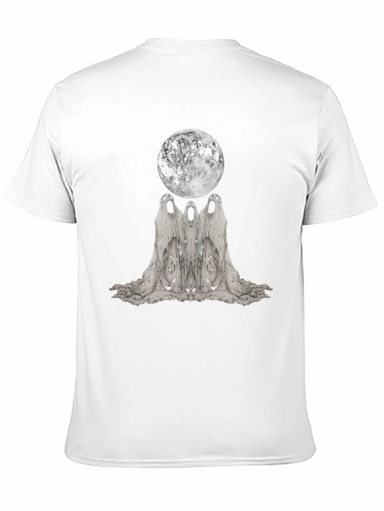 Ghost Moon Graphic T-Shirt