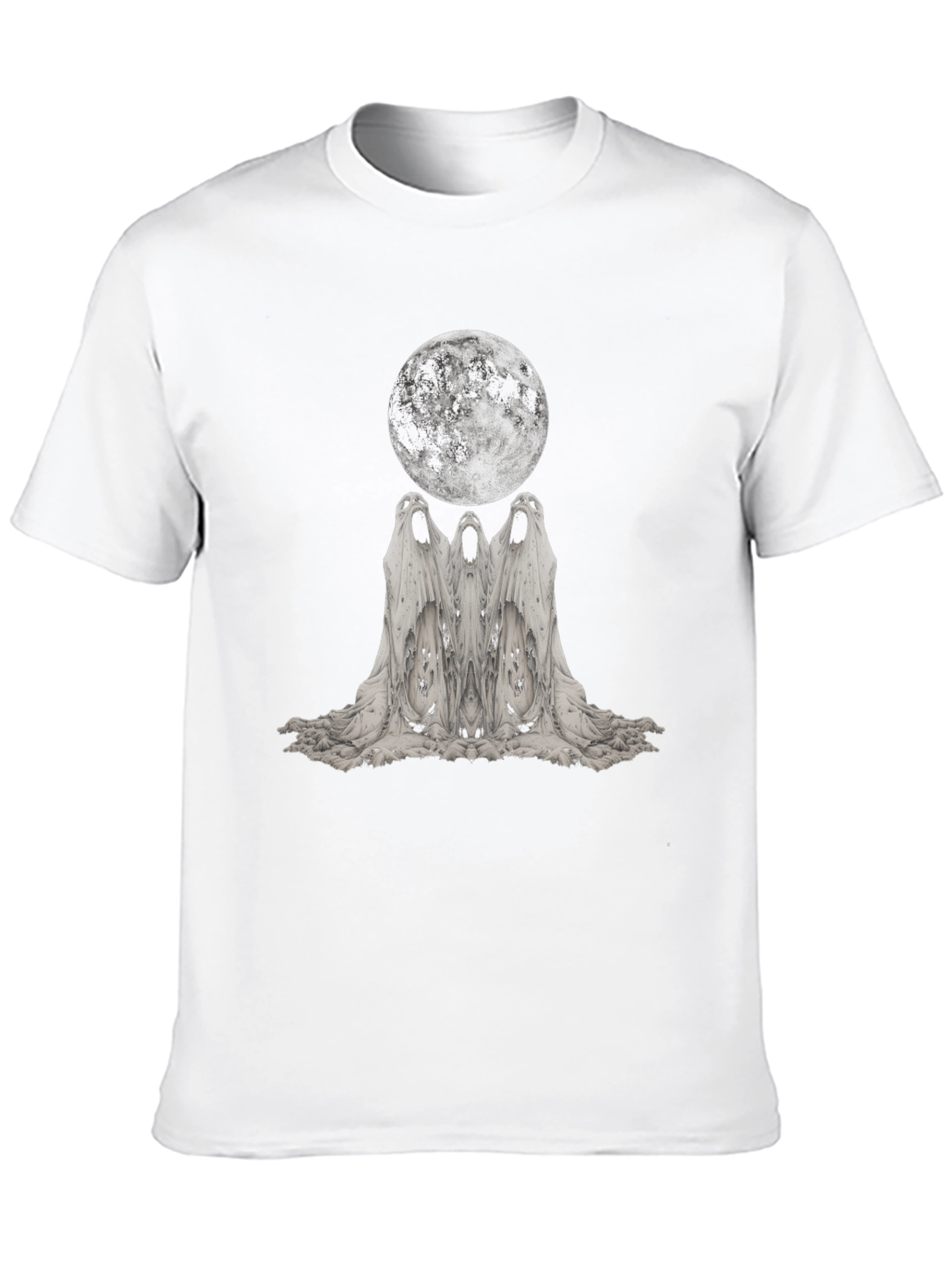 Ghost Moon Graphic T-Shirt