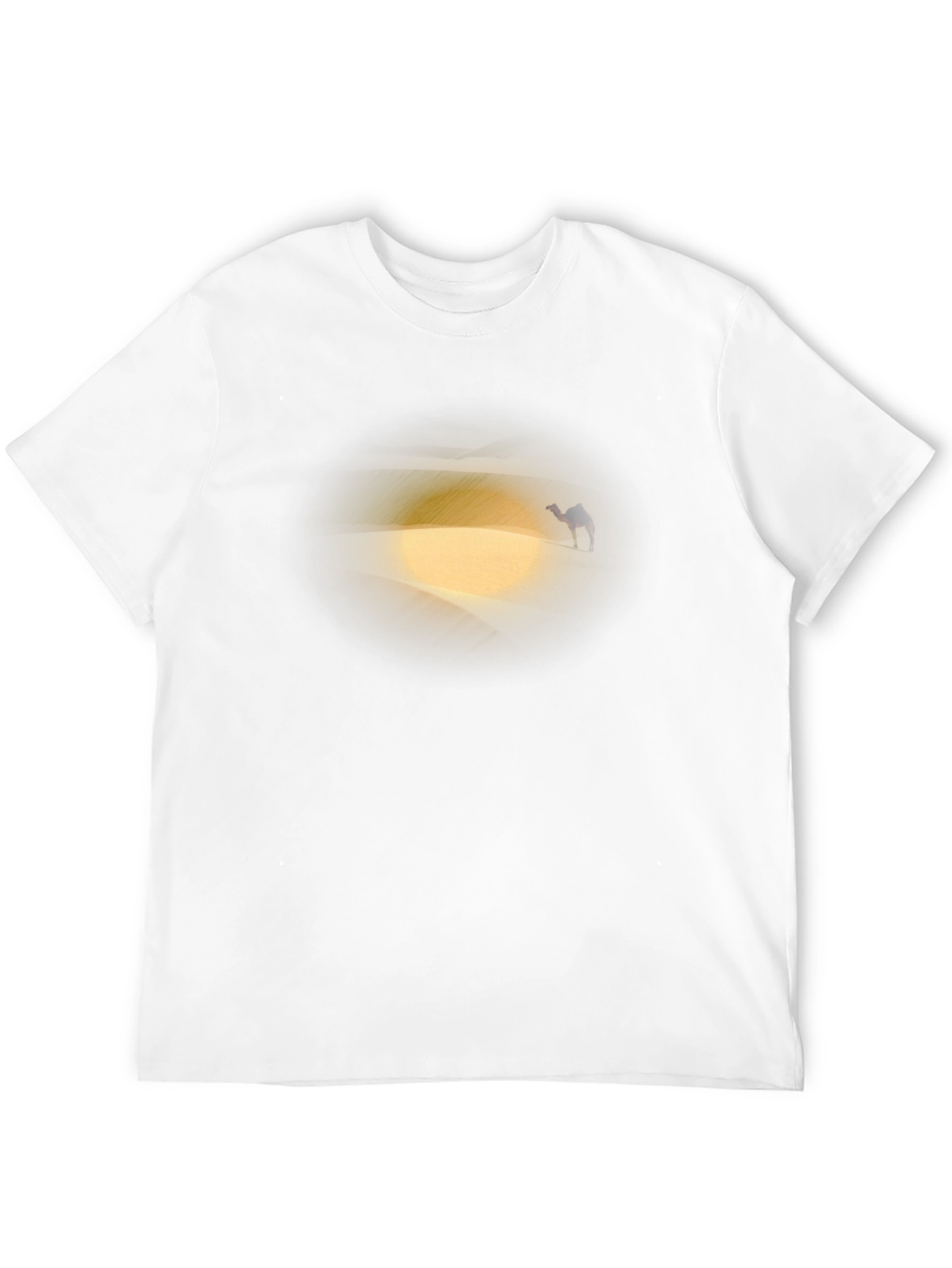 Desert Camel Graphic Tee - Black