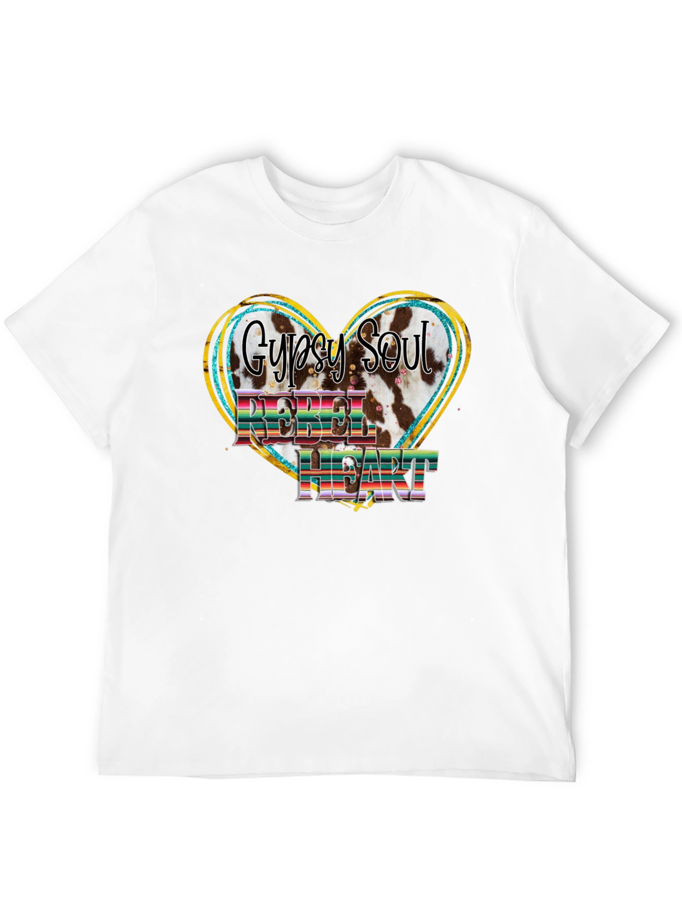 Gypsy Soul Rebel Heart Graphic Tee