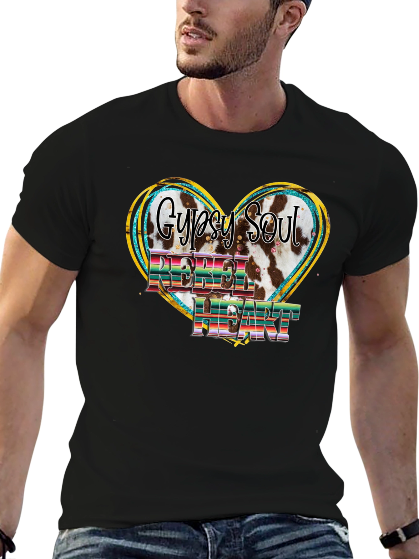 Gypsy Soul Rebel Heart Graphic Tee
