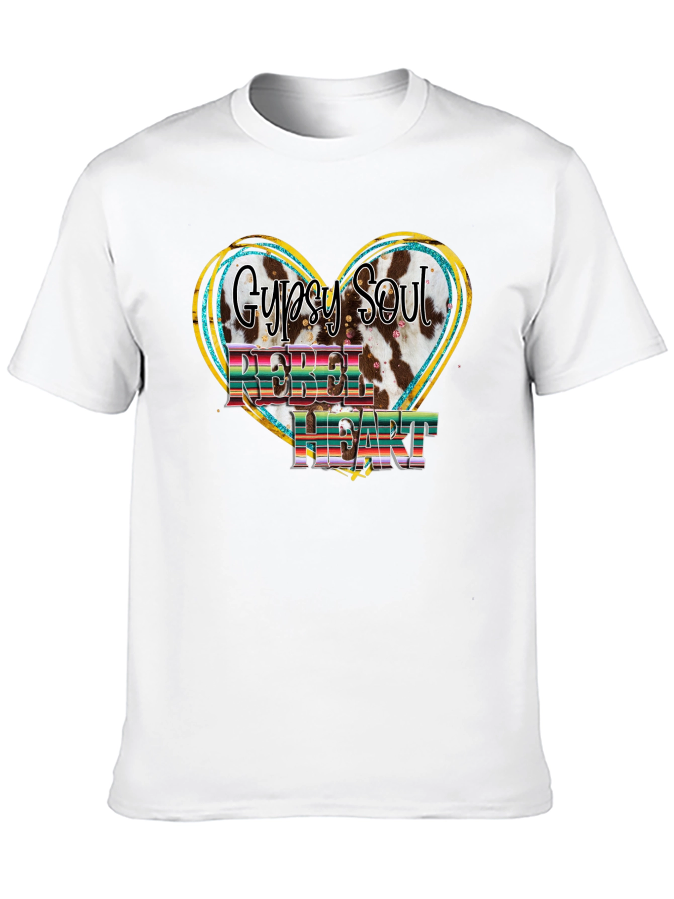 Gypsy Soul Rebel Heart Graphic Tee
