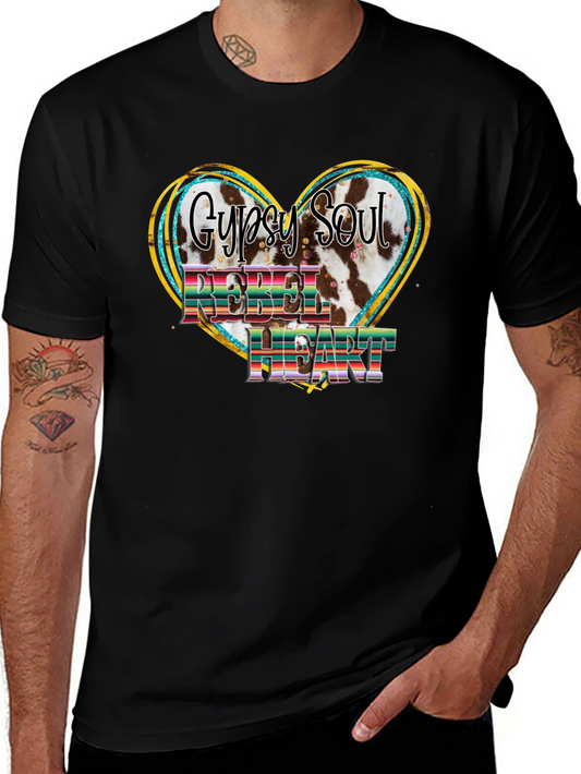 Gypsy Soul Rebel Heart Graphic Tee