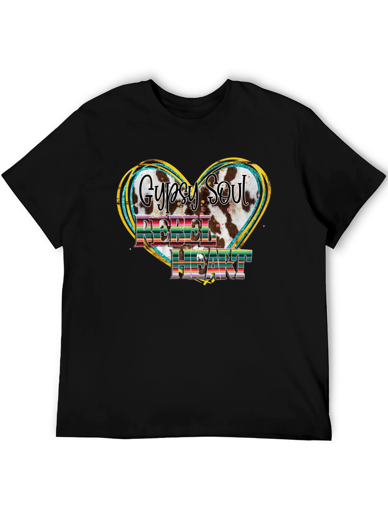Gypsy Soul Rebel Heart Graphic Tee