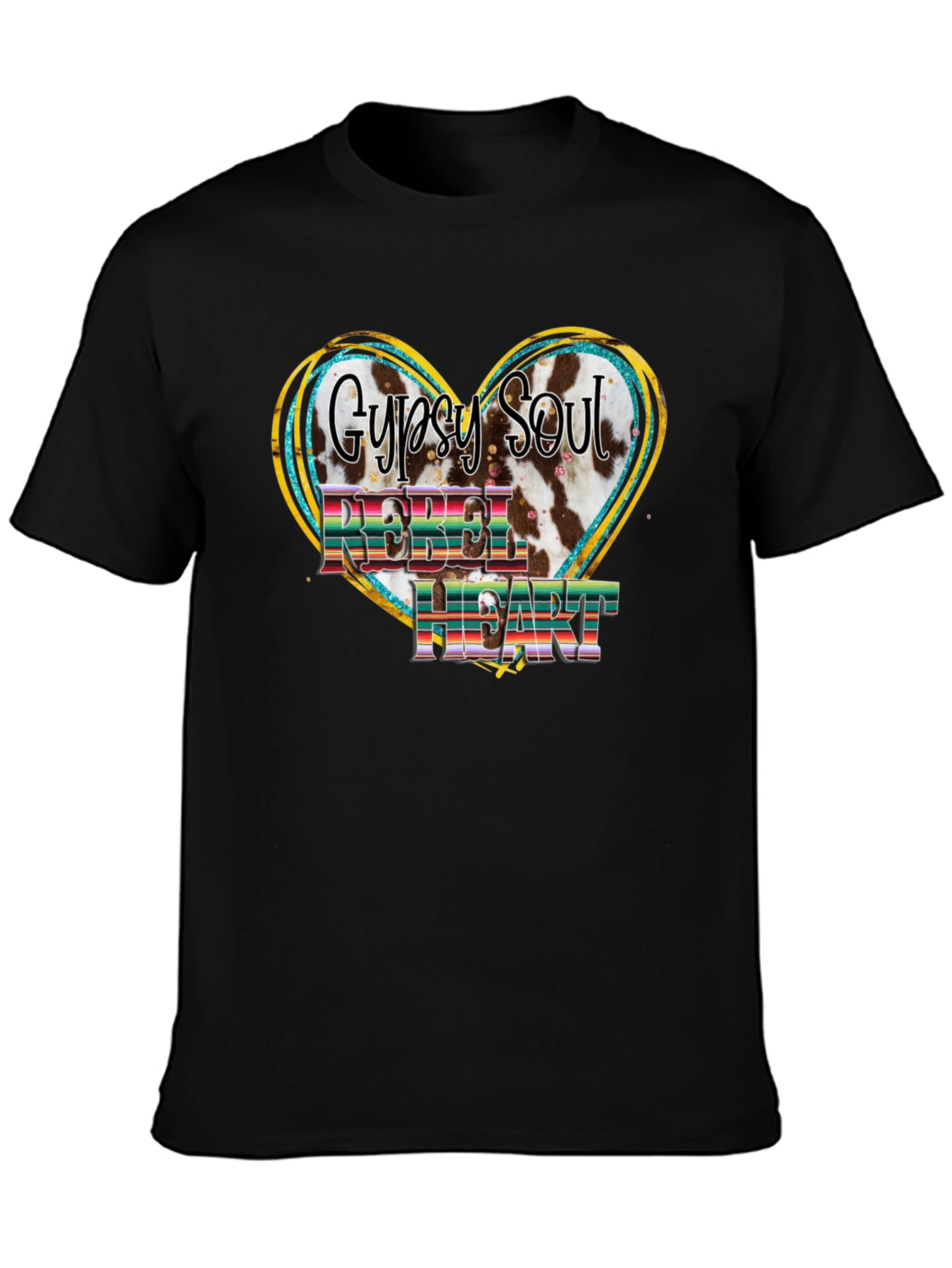 Gypsy Soul Rebel Heart Graphic Tee
