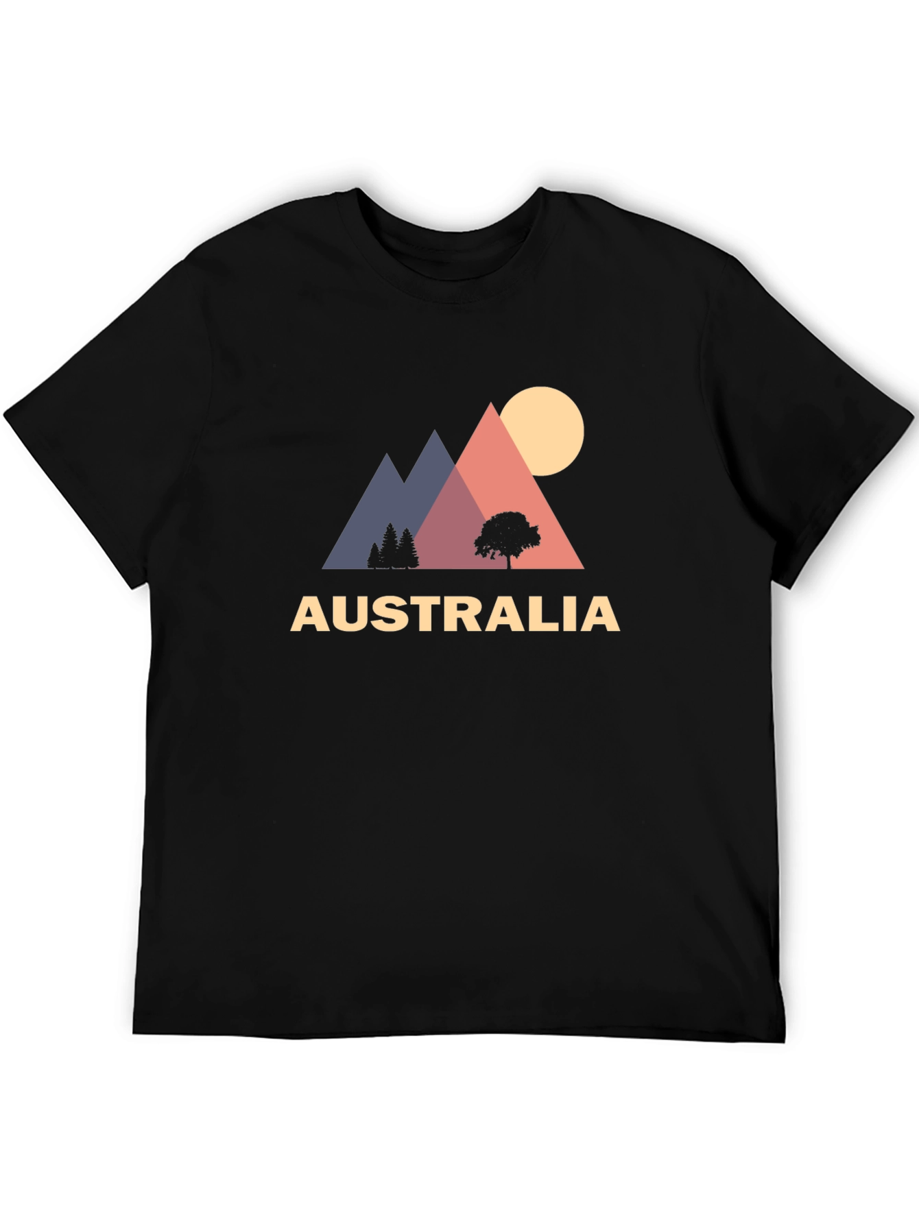 Australia Graphic Tee - Mountain Sunset