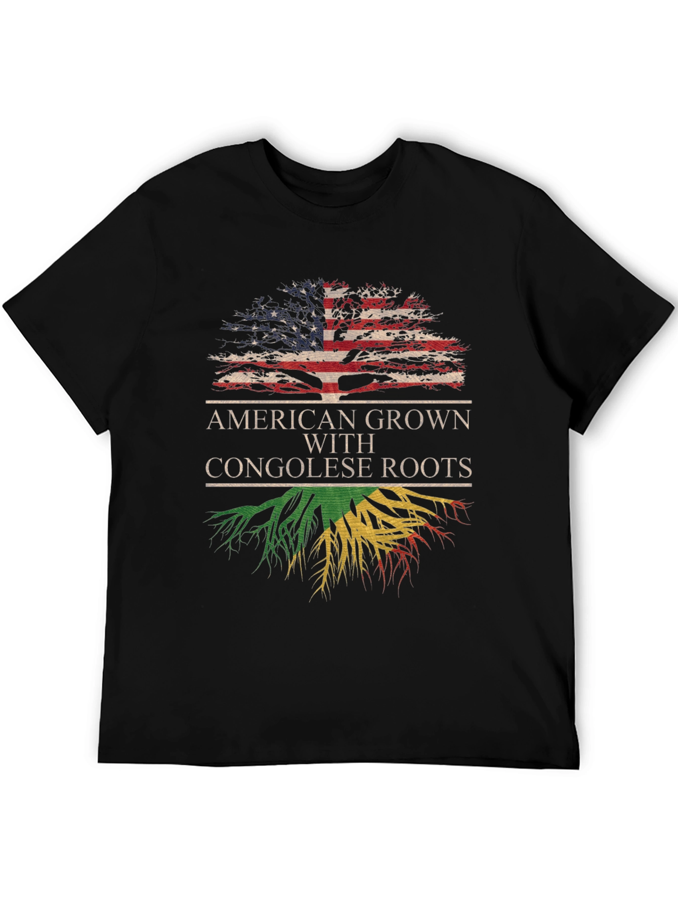 American Grown Congolese Roots T-Shirt