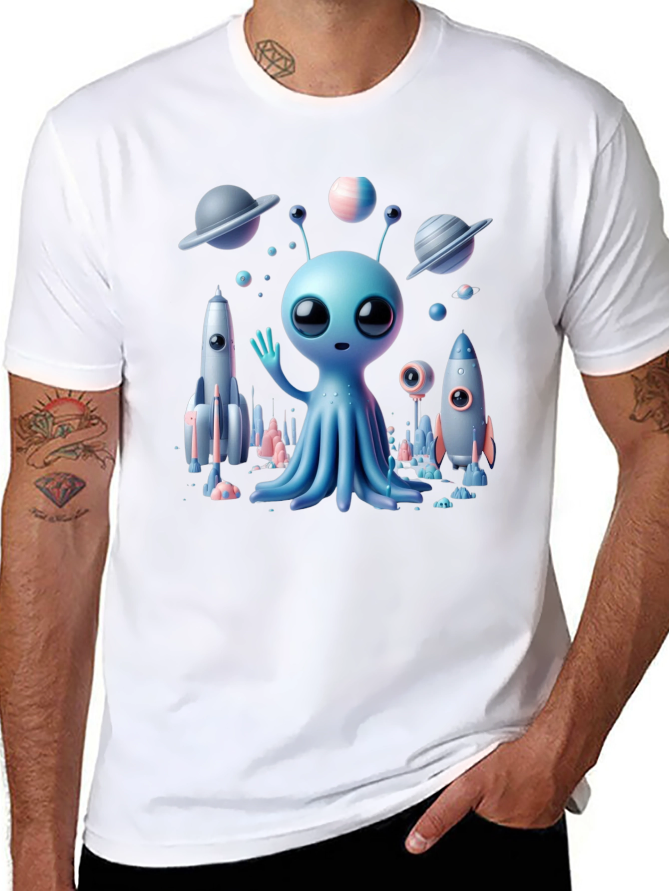 Alien Space Adventure T-Shirt