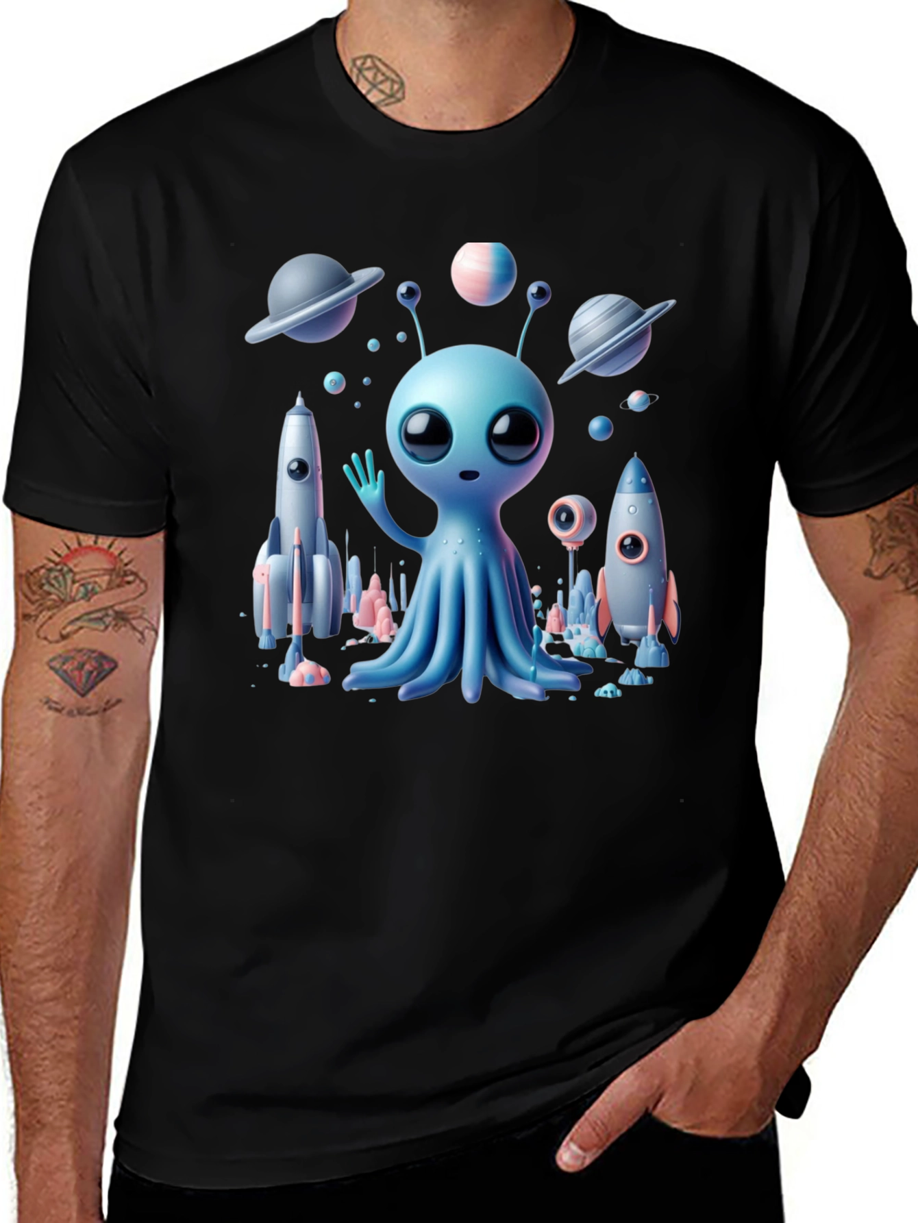 Alien Space Adventure T-Shirt