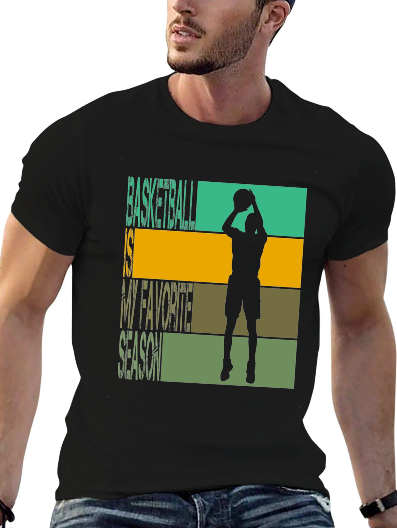 Basketball Season Graphic Tee