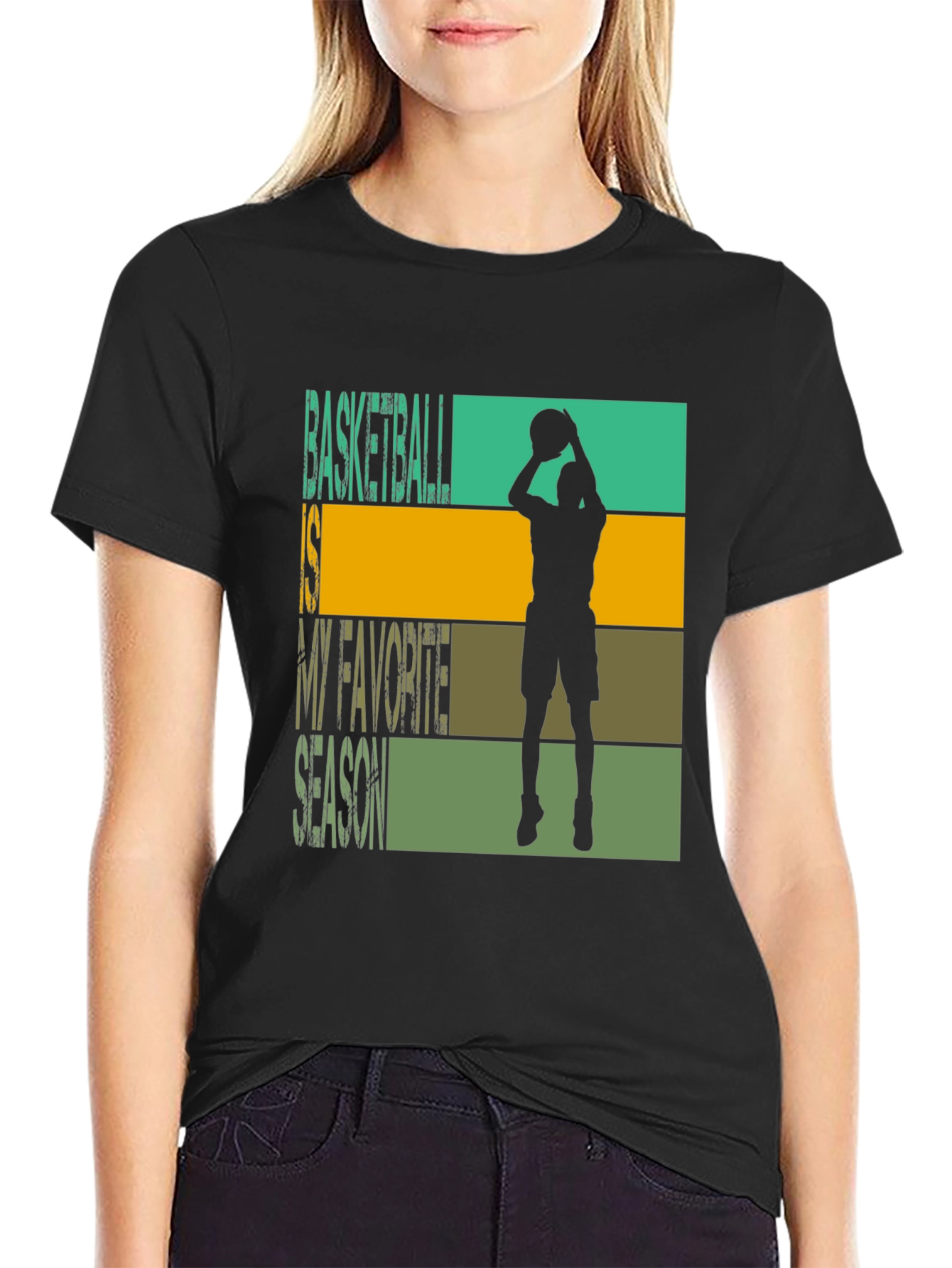 Basketball Season Graphic Tee