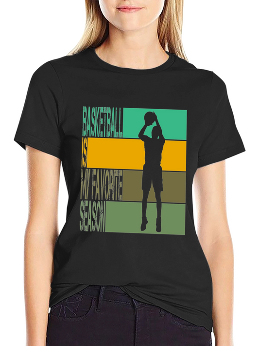 Basketball Season Graphic Tee
