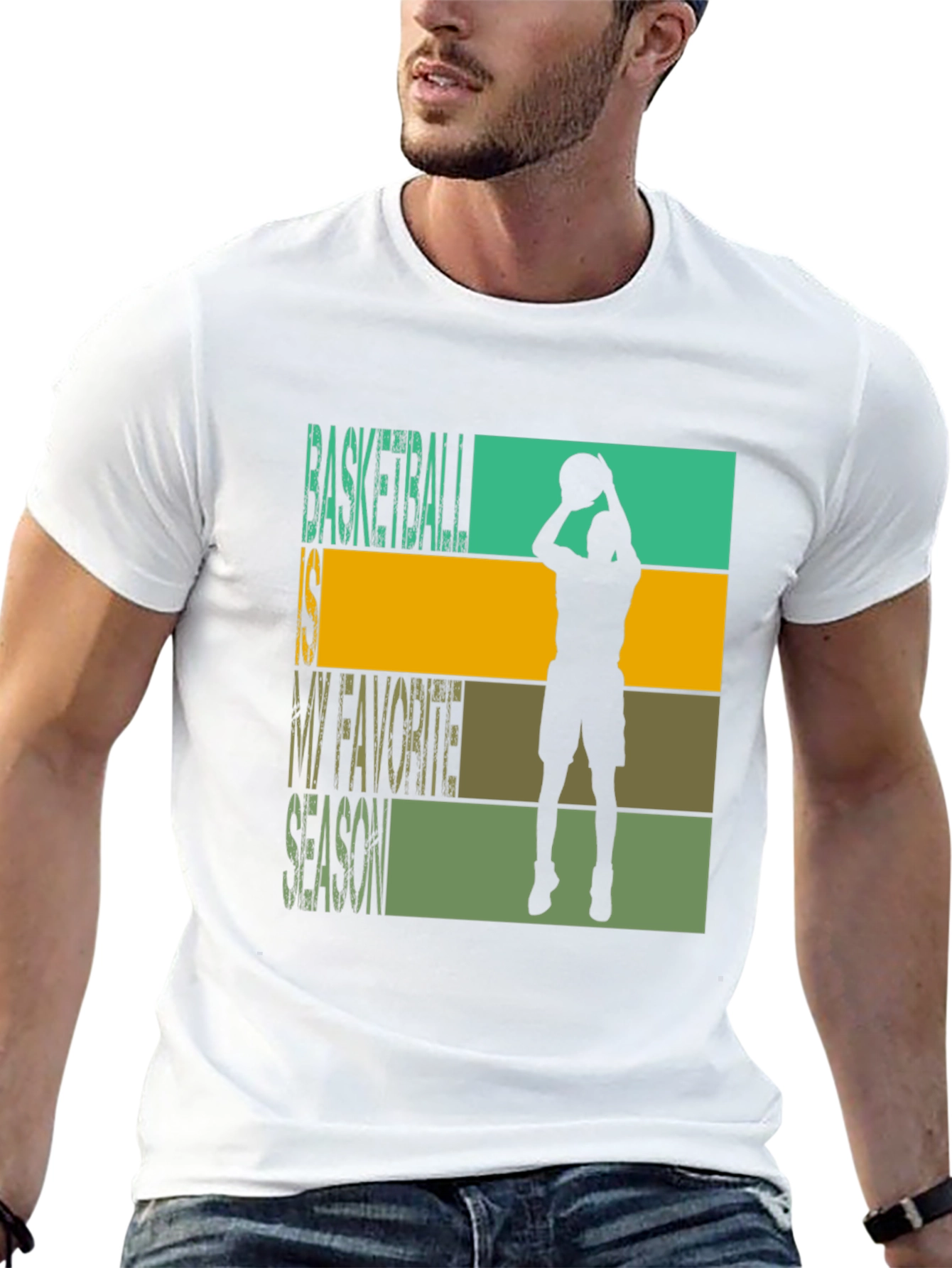 Basketball Season Graphic Tee