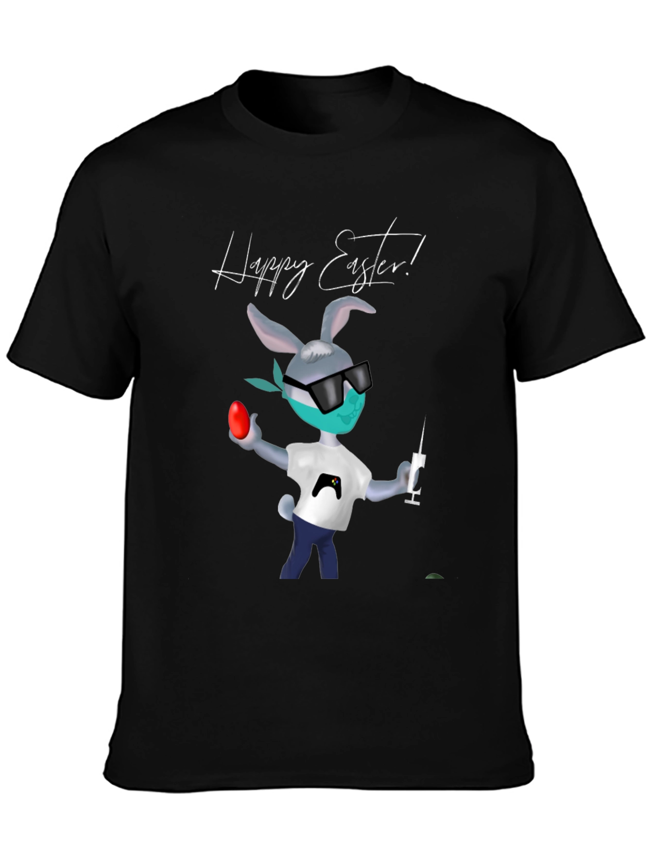 Happy Easter Gamer Bunny Tee