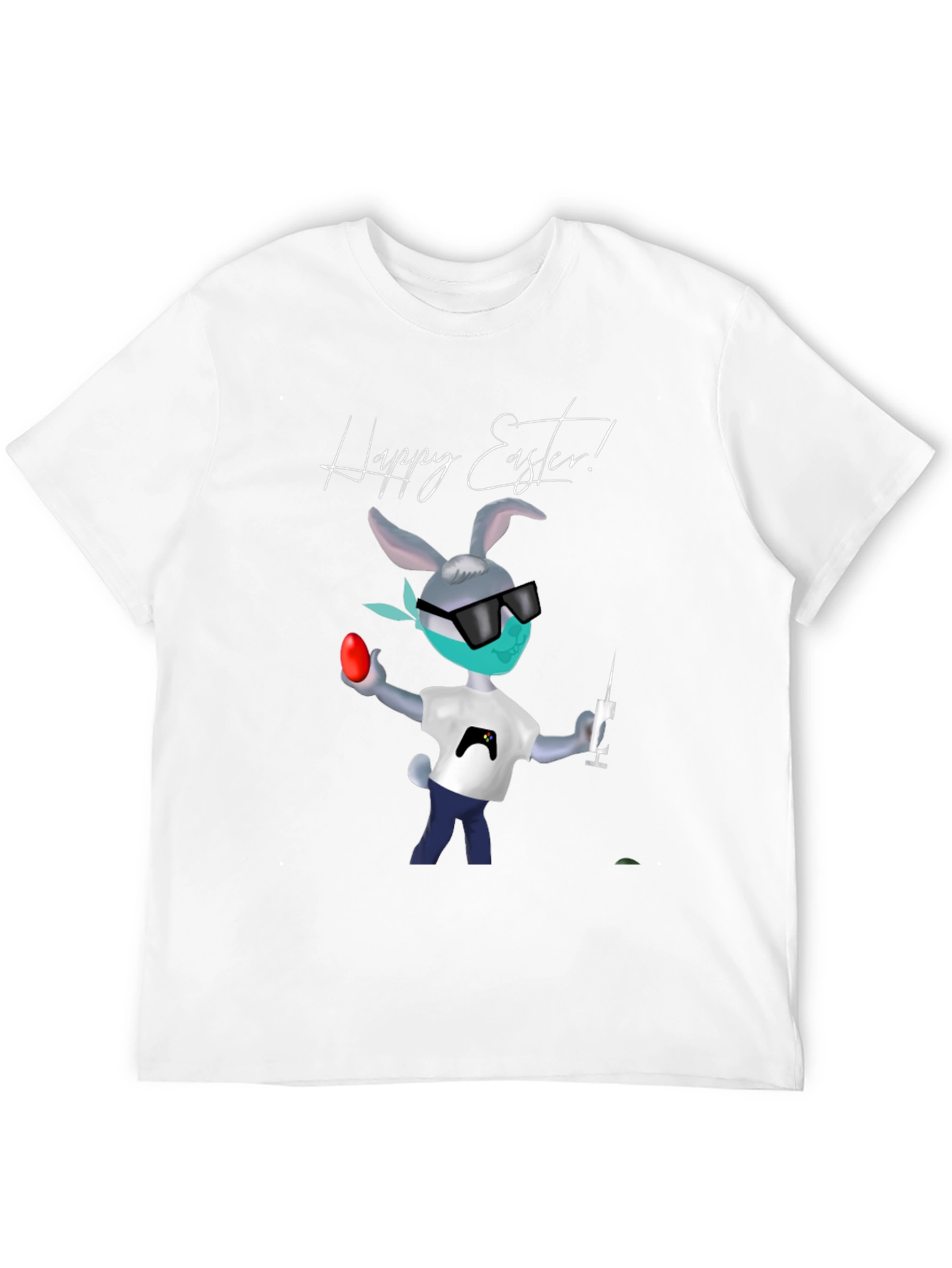 Happy Easter Gamer Bunny Tee