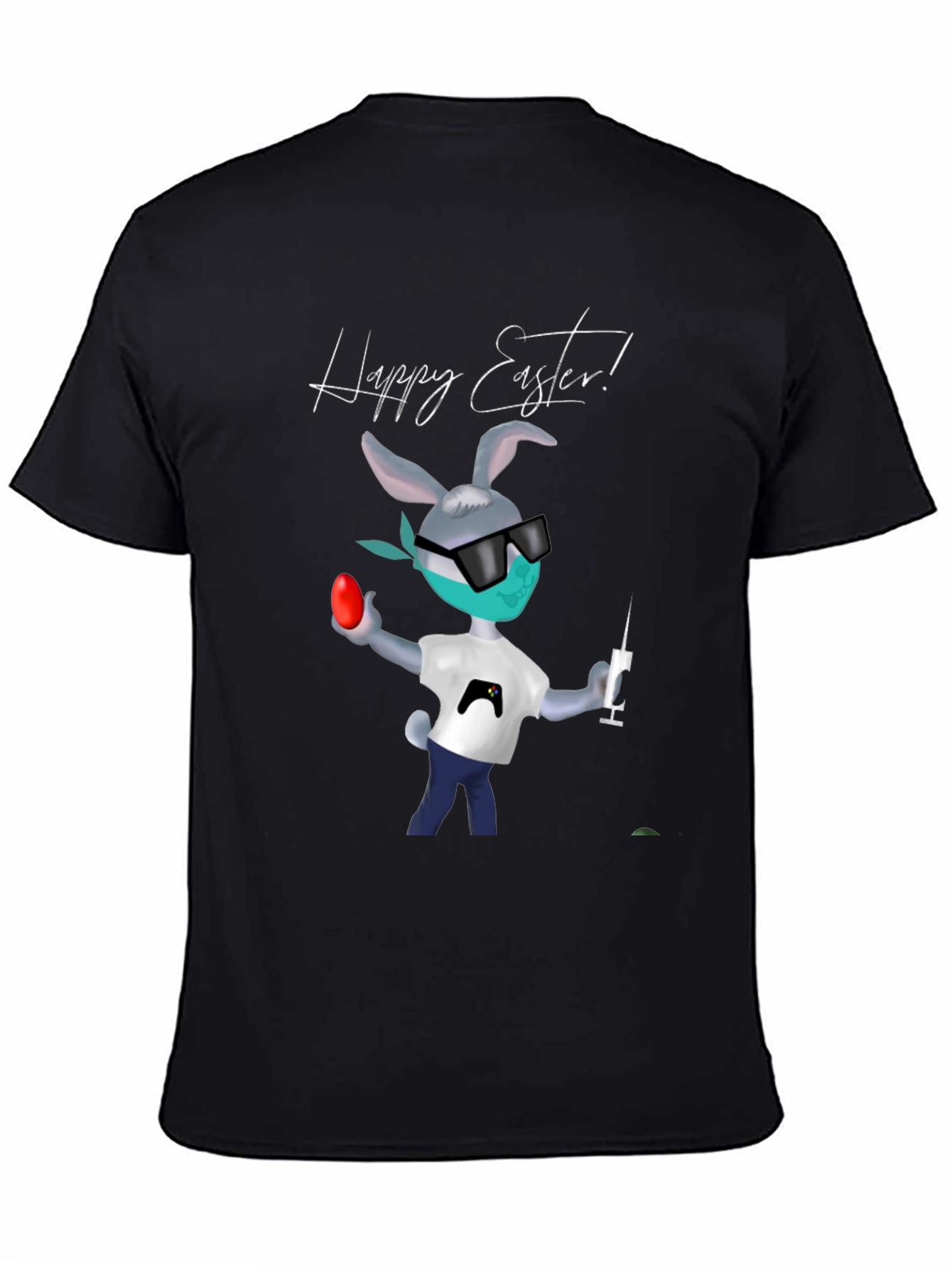 Happy Easter Gamer Bunny Tee