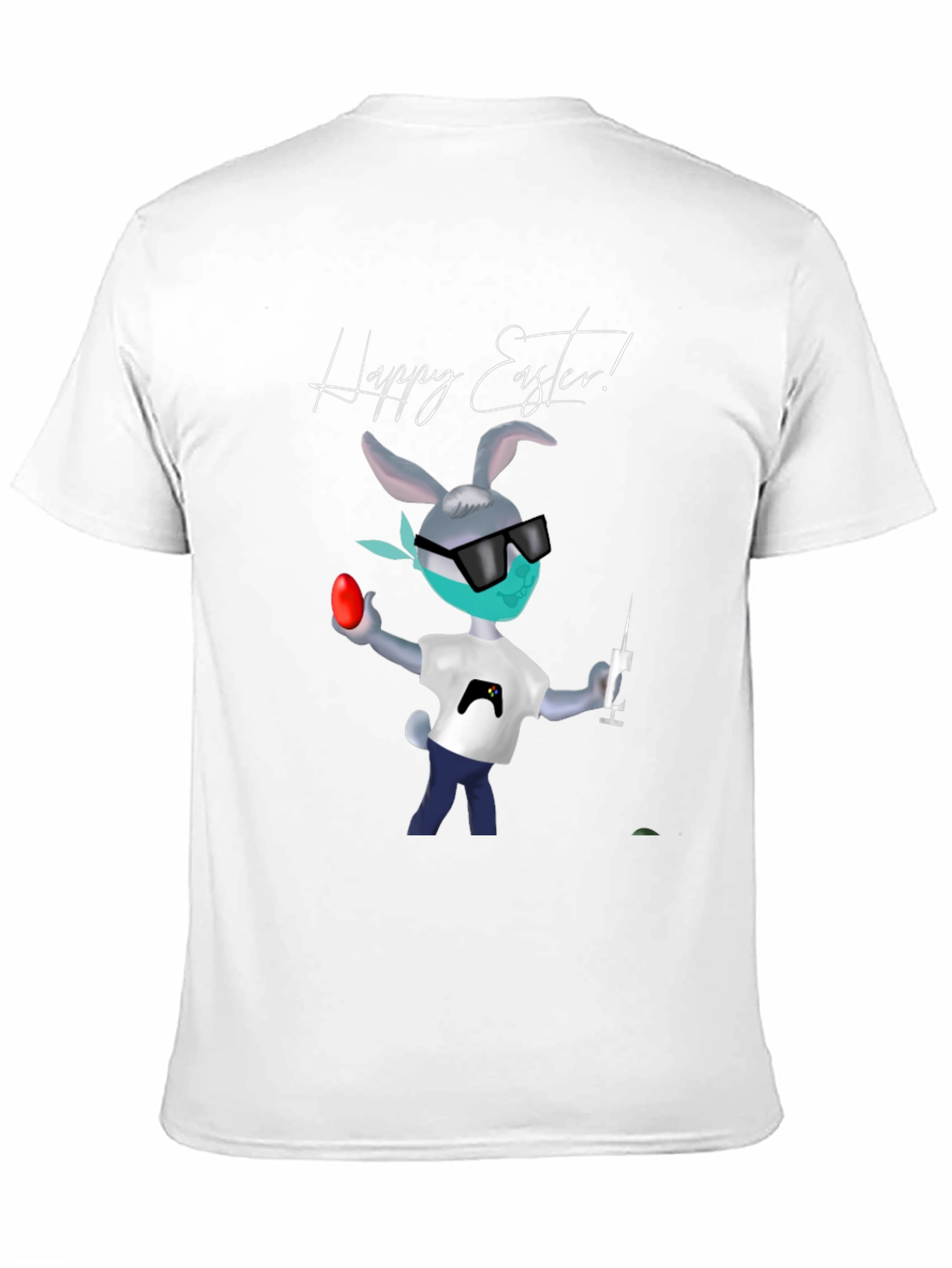 Happy Easter Gamer Bunny Tee