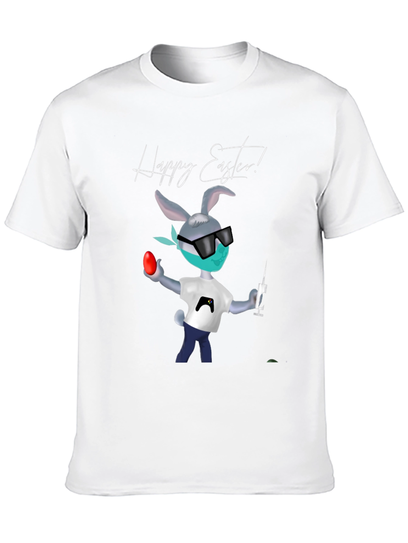 Happy Easter Gamer Bunny Tee