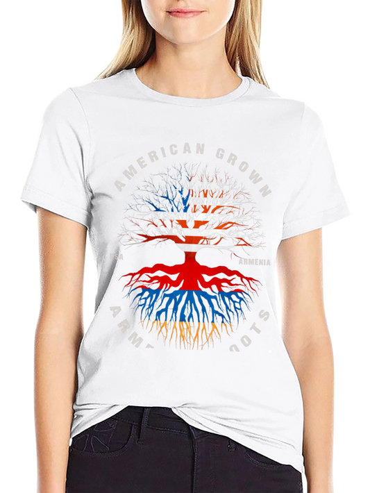 American Grown Armenian Roots T-Shirt