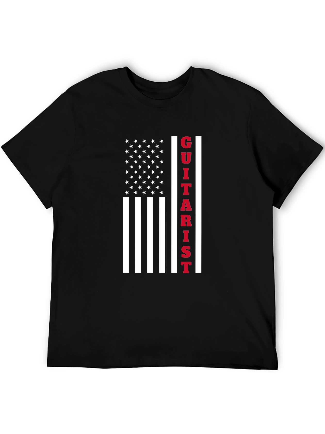 Guitarist American Flag T-Shirt